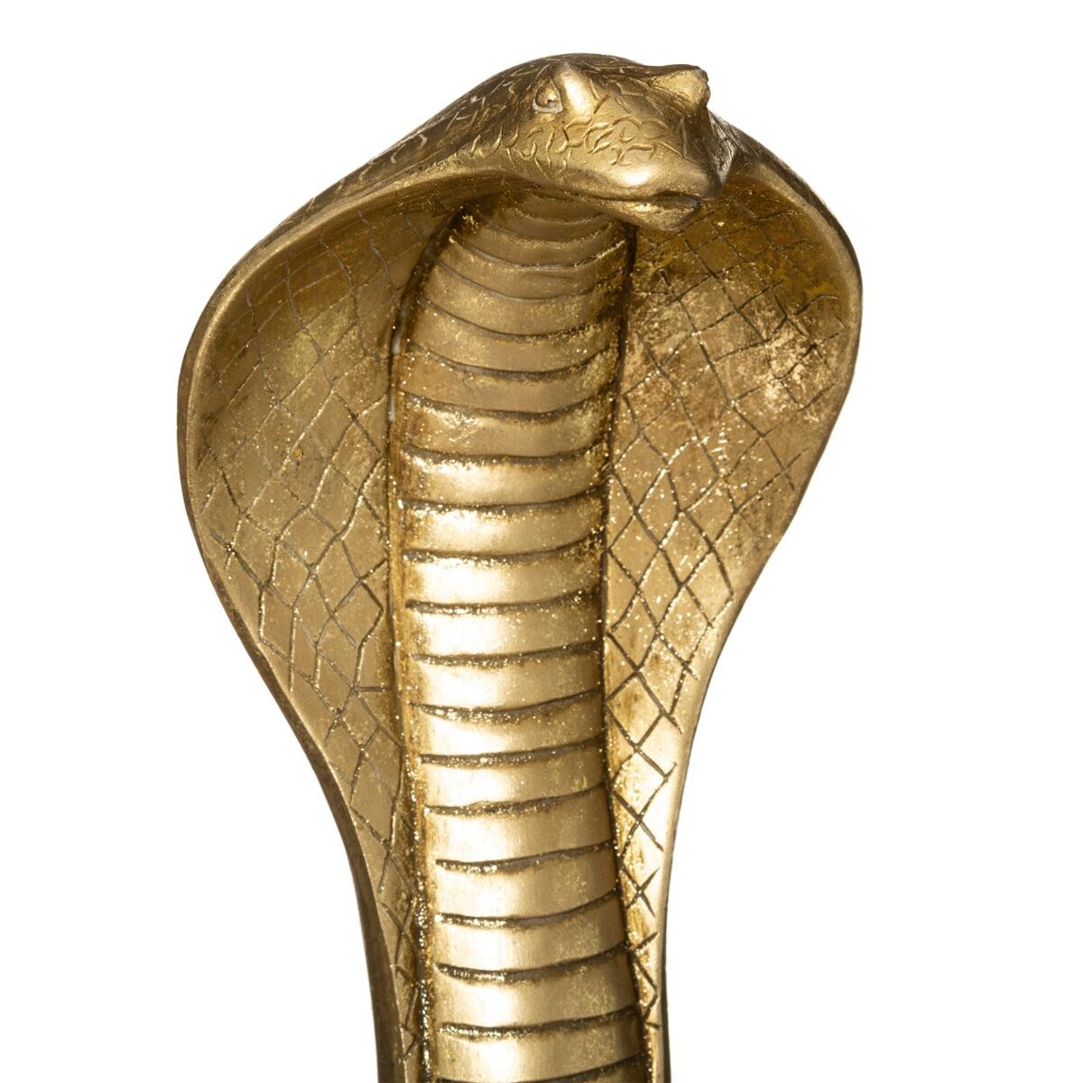 Cobra snake Gilt, H.37 cm