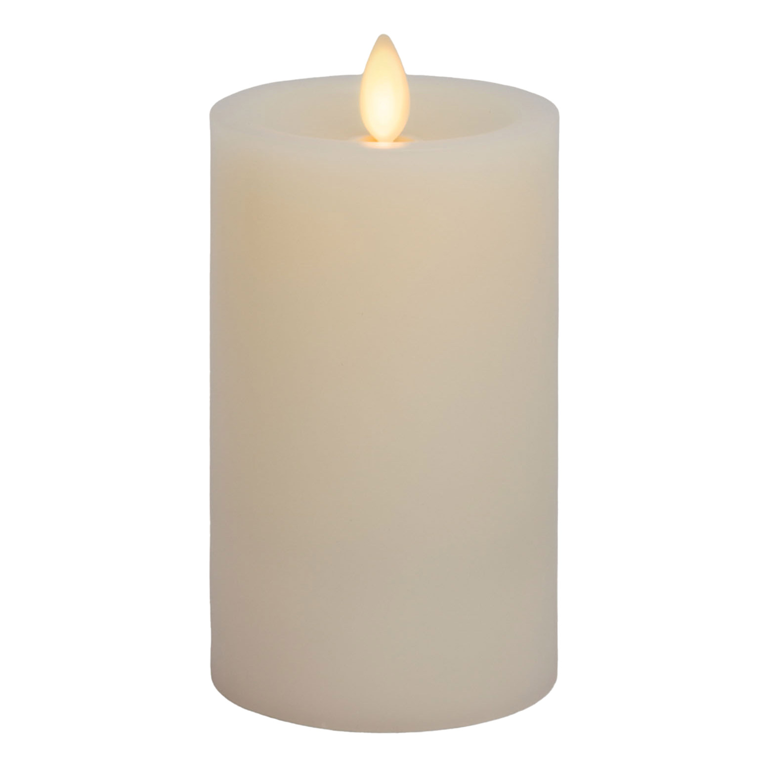 Luminara Flameless Pillar Candles with Remote, Set of 3