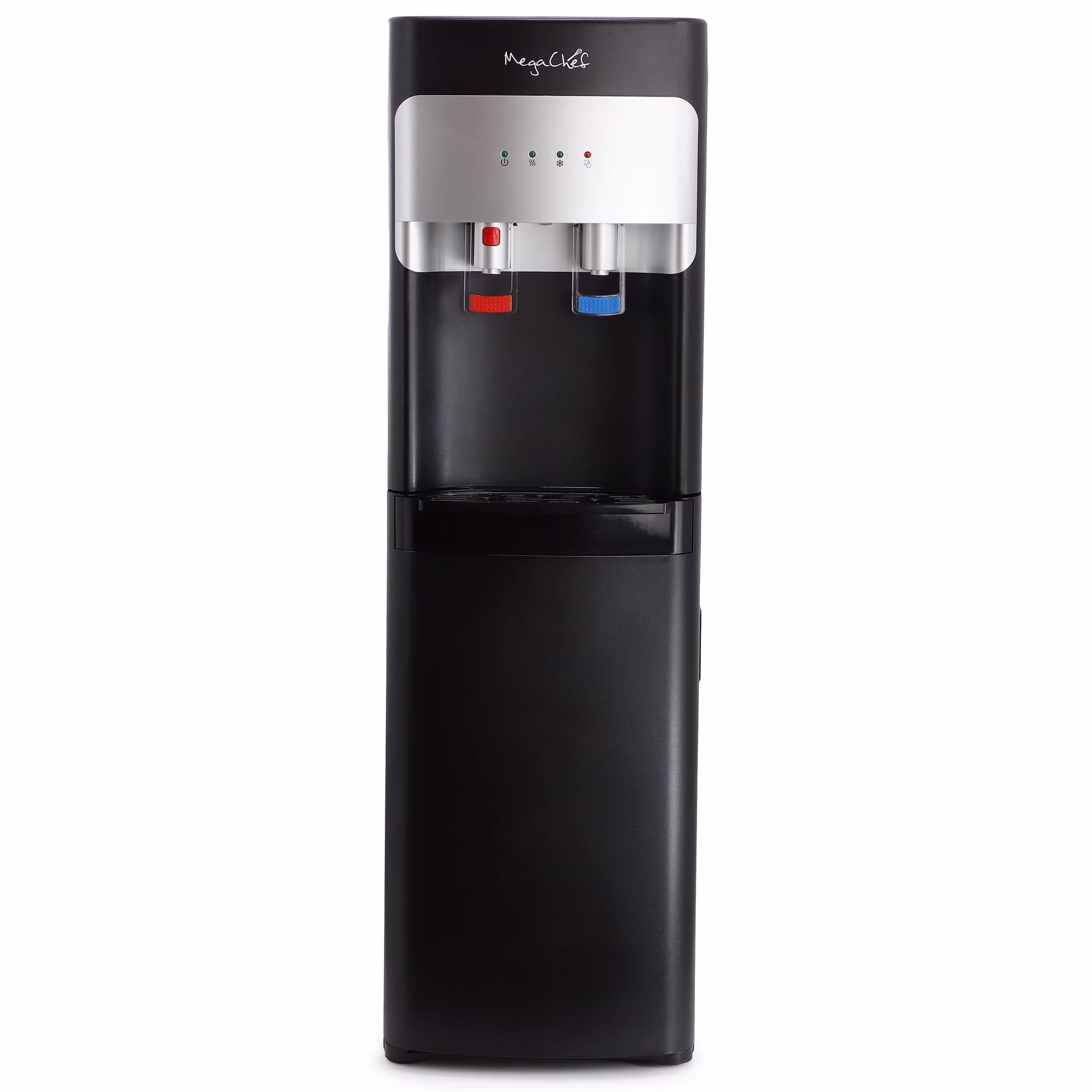 MegaChef Stainless Steel Bottom Load Hot and Cold Water Dispenser 5 Gallon Water Cooler - Image 3