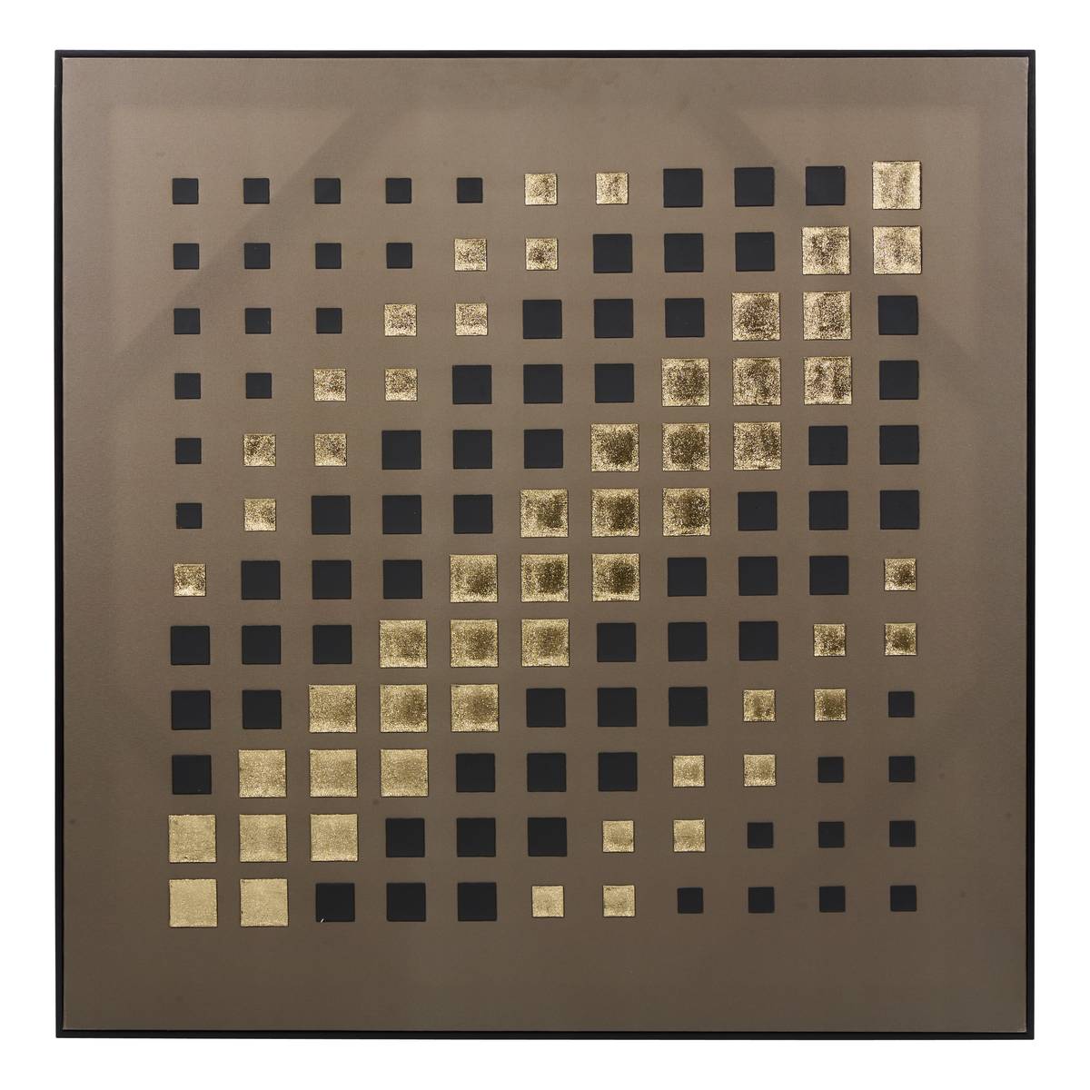 3D Canvas "Douwy" Dark Green, 78x78 cm