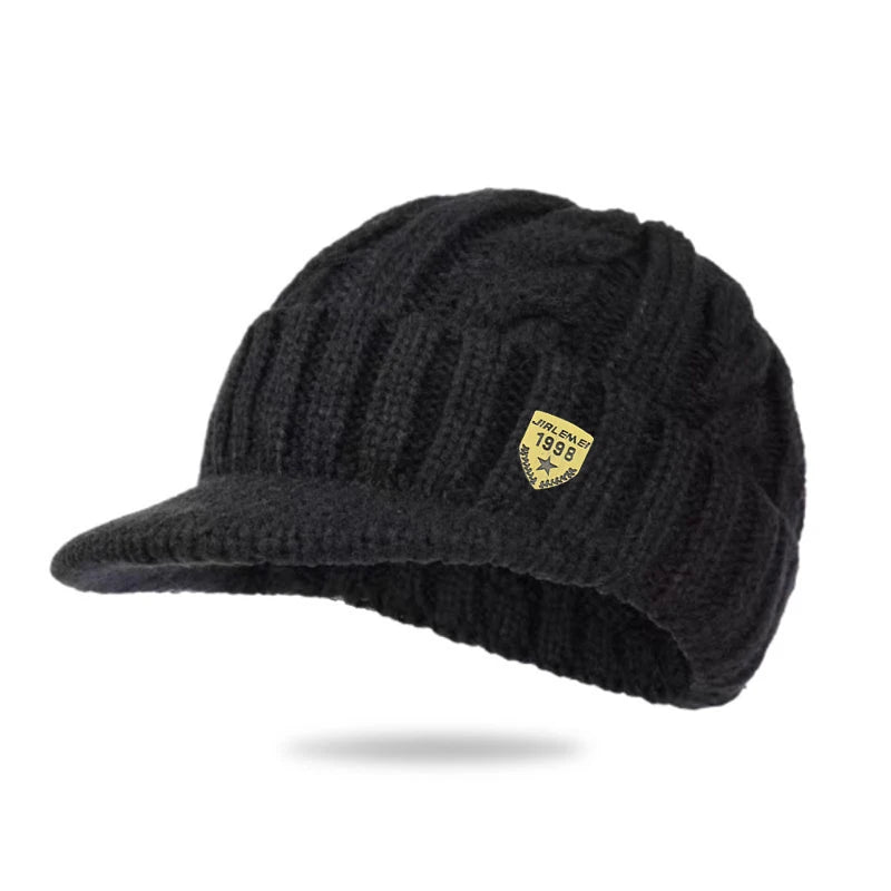 Stijlvolle Unisex Wintermuts van Pluche voor Buitenactiviteiten - Flexibele Pasvorm en Machinewasbaar