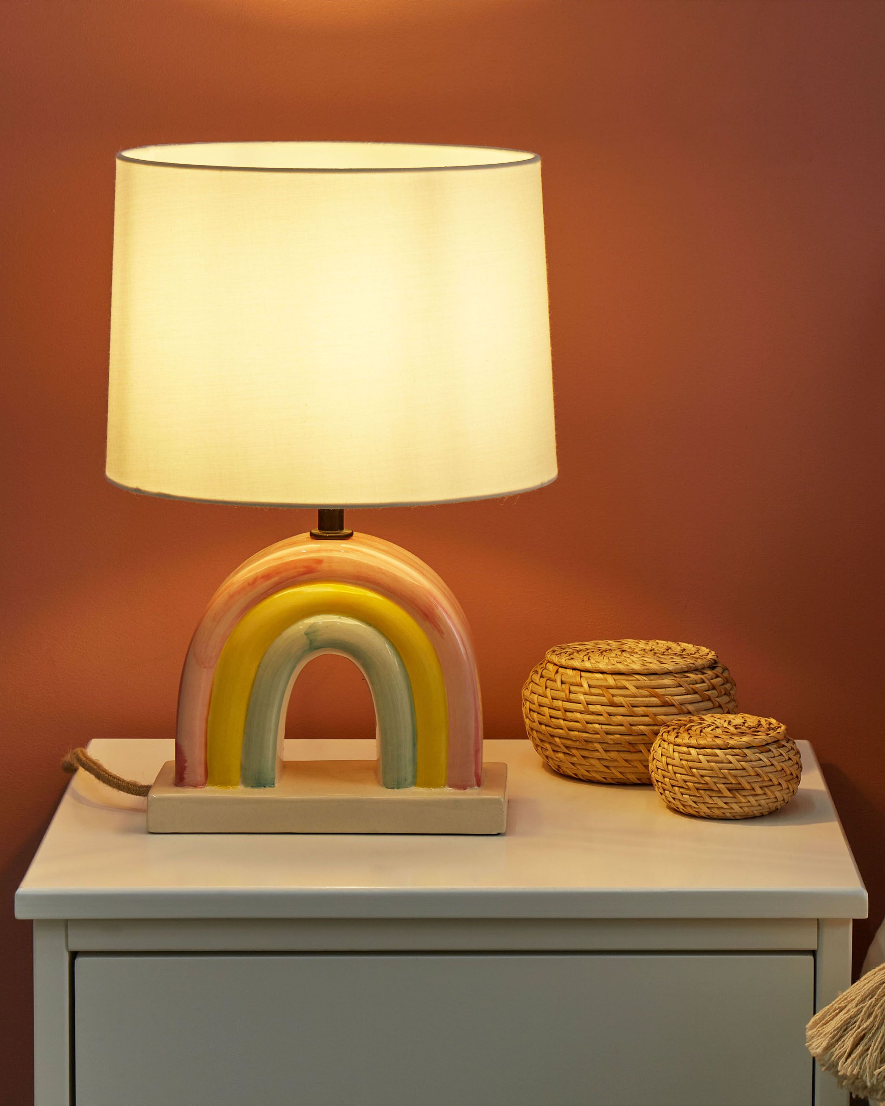 Table Lamp TITNA Ceramic Multicolour