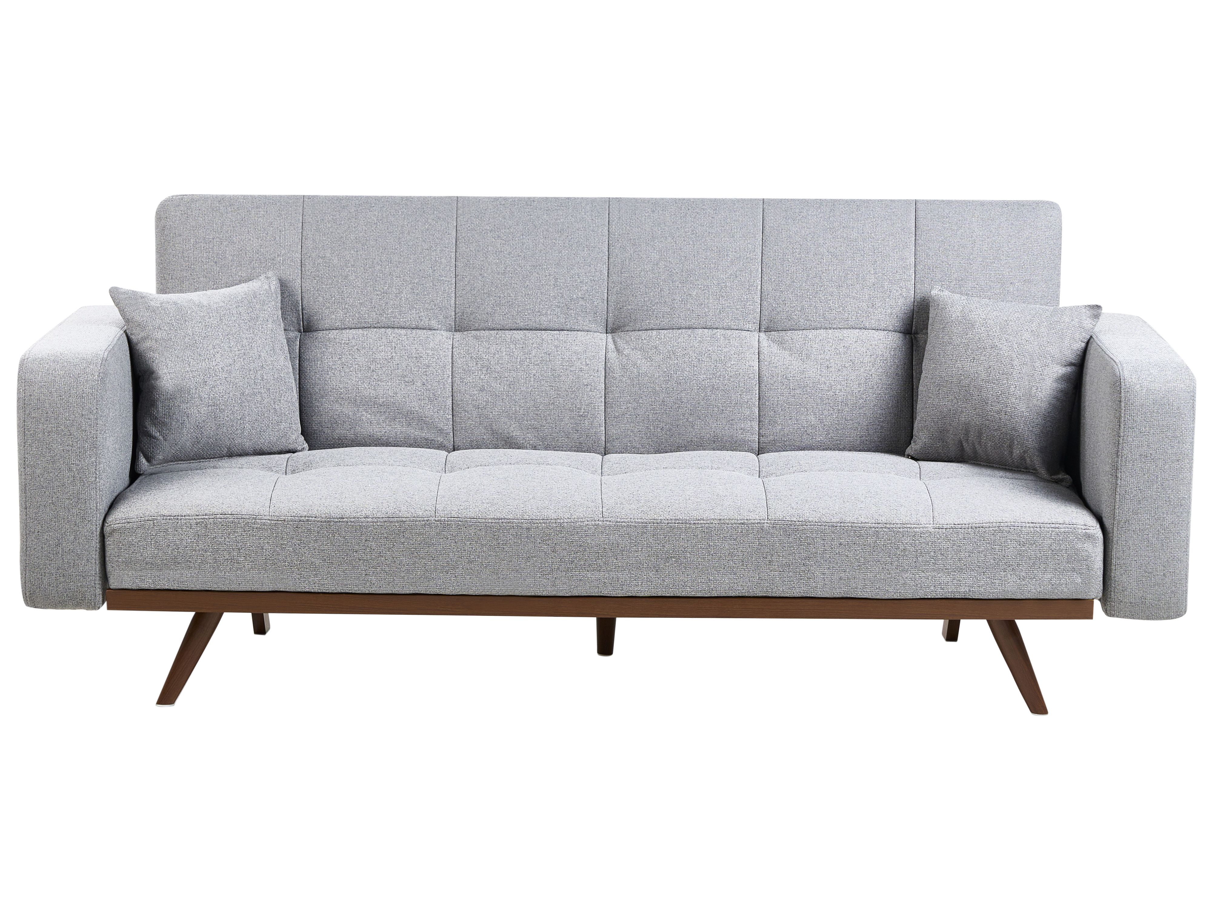 Sofa Bed 3 Seater HJULBY Grey