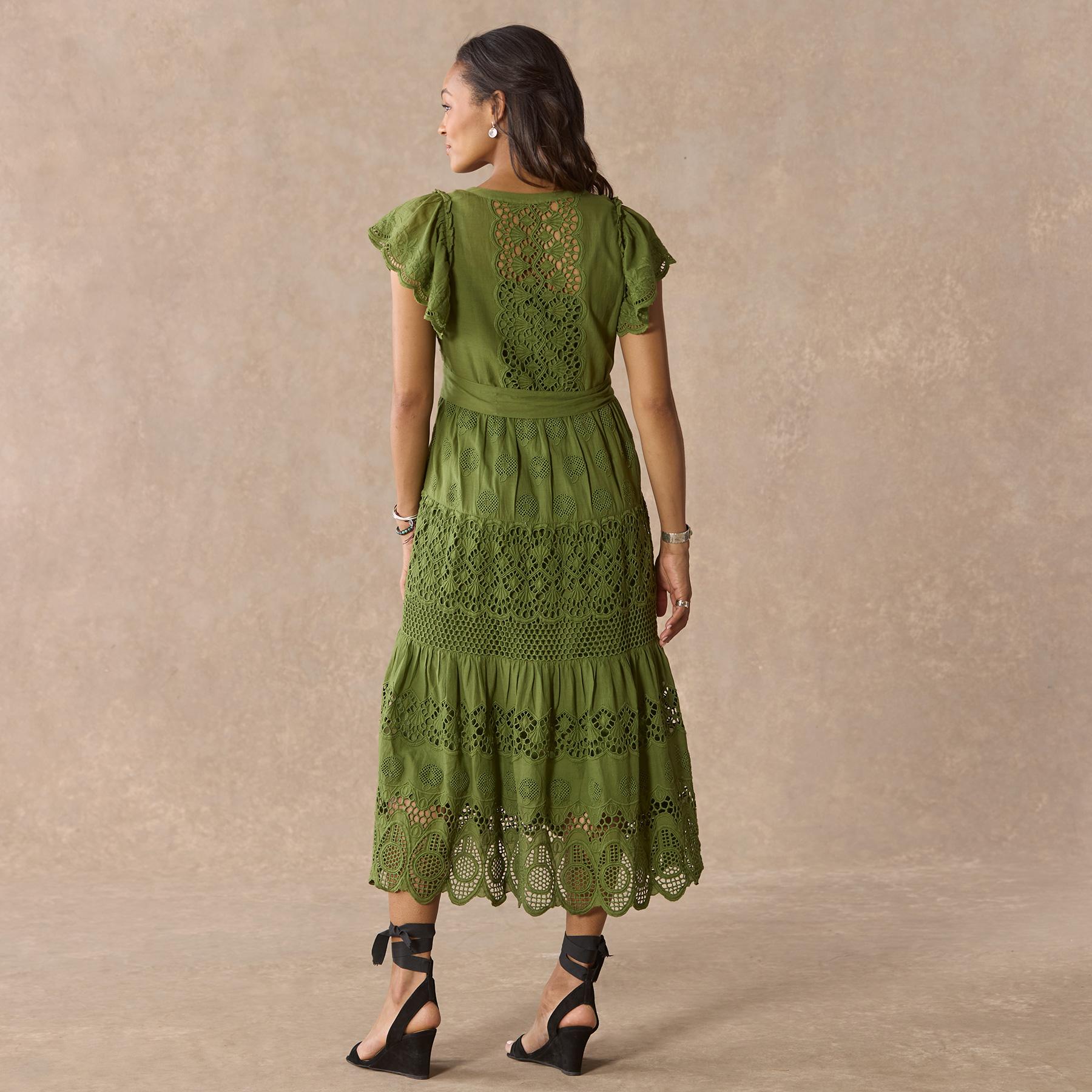 Talara Eyelet Dress, Petite - Sundance Clothing
