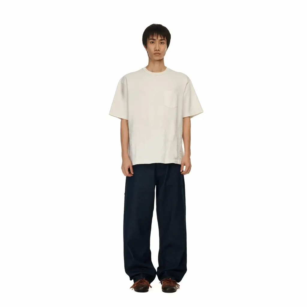 "yakuza" indigo raw Denim