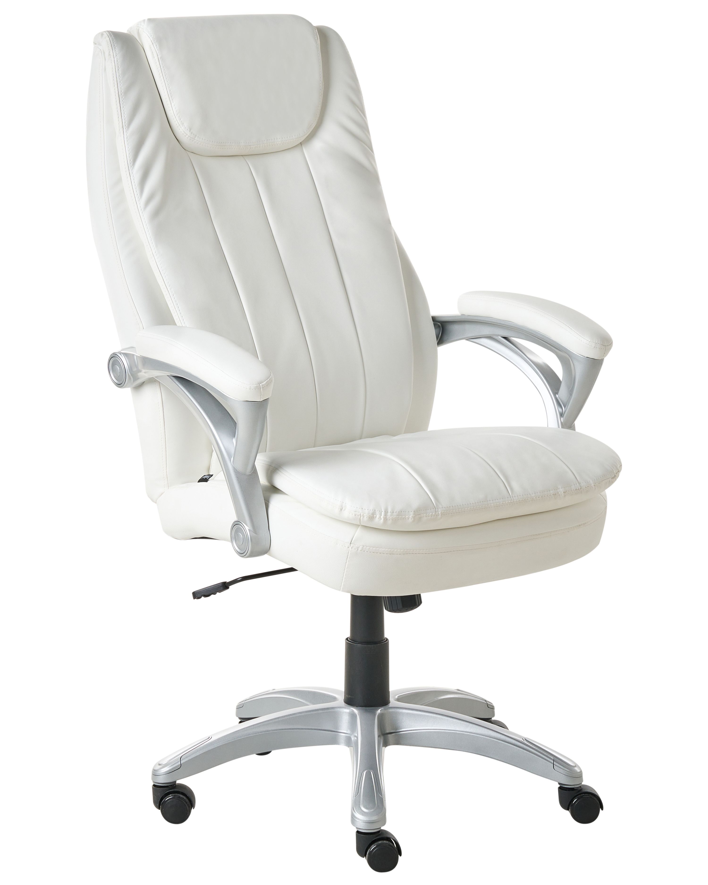 Executive Chair CHIEF Faux Leather Off-White