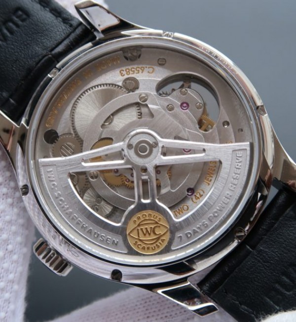 Replica IWC YLF AZ Portuguese Tourbillon Black Dial A98900 - Top club
