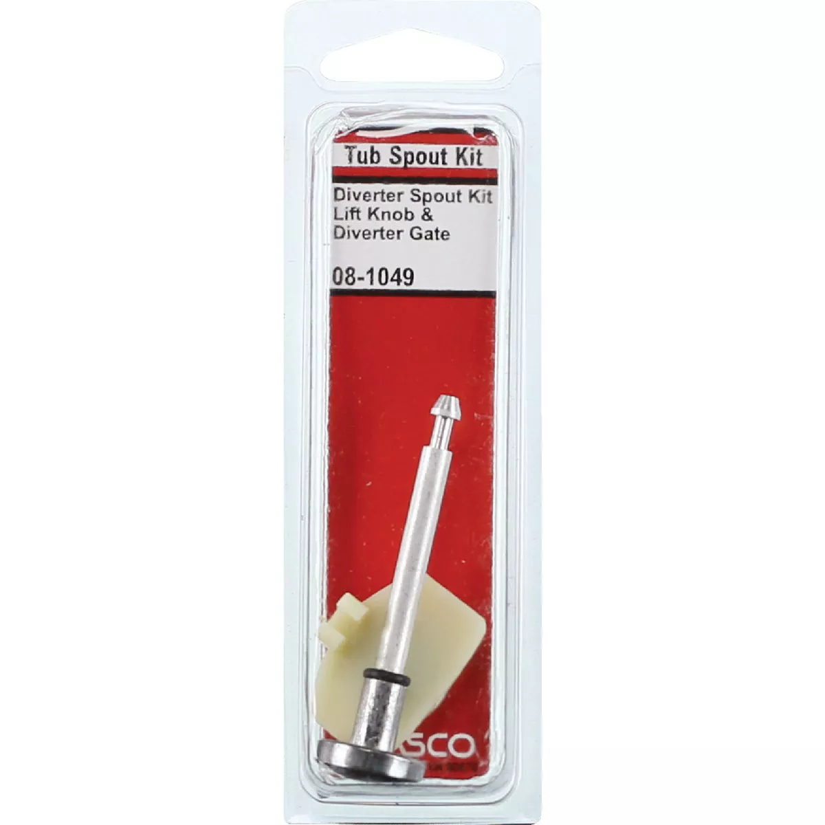 Lasco Universal Fit Chrome Bathtub Spout with Diverter