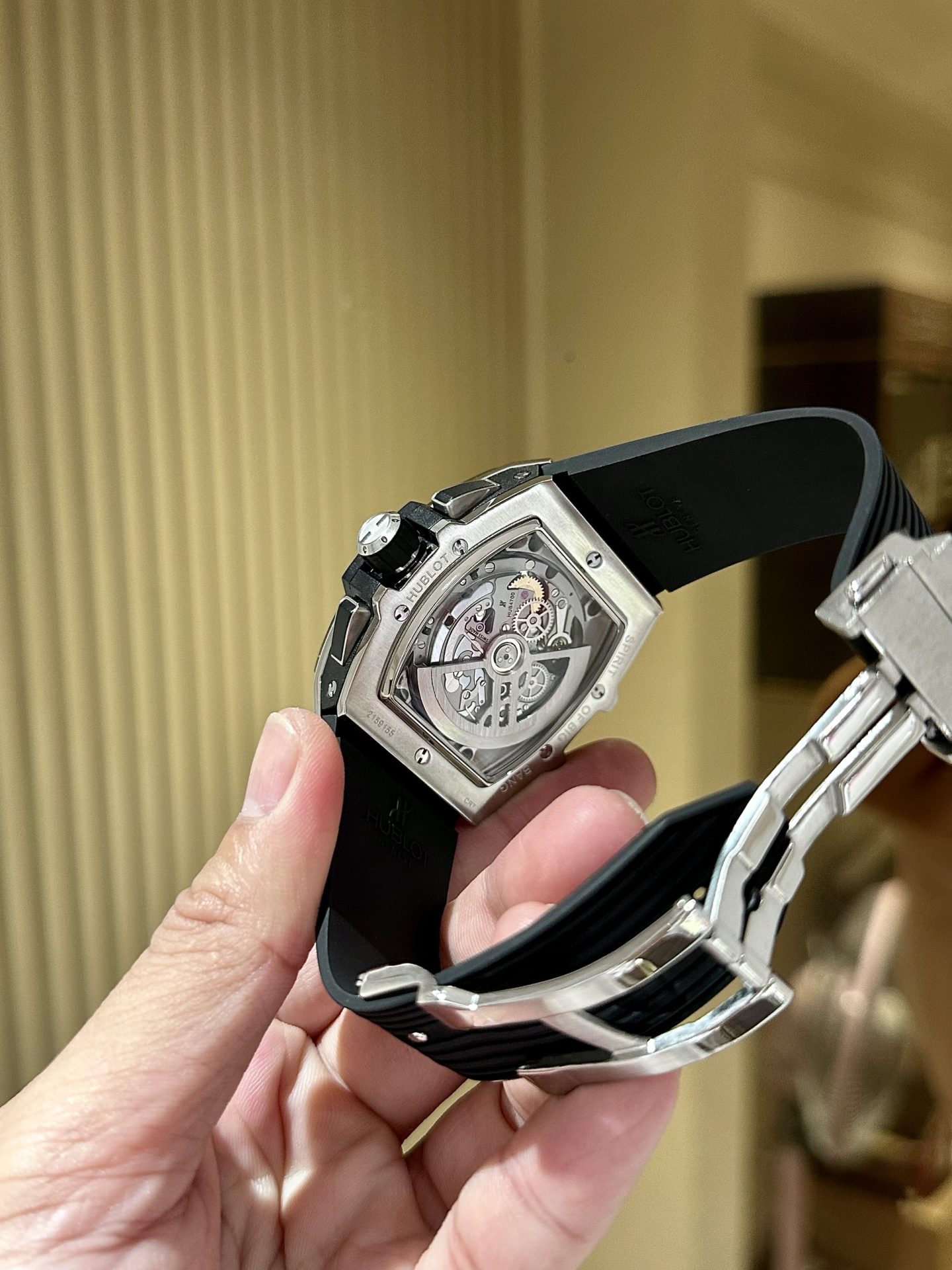 Hublot Replica 1:1 Watch Spirit Of Big Bang Black Titanium Chronograph 42mm - Top club