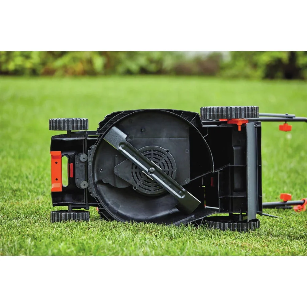 BLACK+DECKER 10 Amp 15 in Corded Electric Lawn Mower - BEMW472BH - Image 11 BLACK+DECKER 10 Amp 15 in Corded Electric Lawn Mower - BEMW472BH - Image 11
