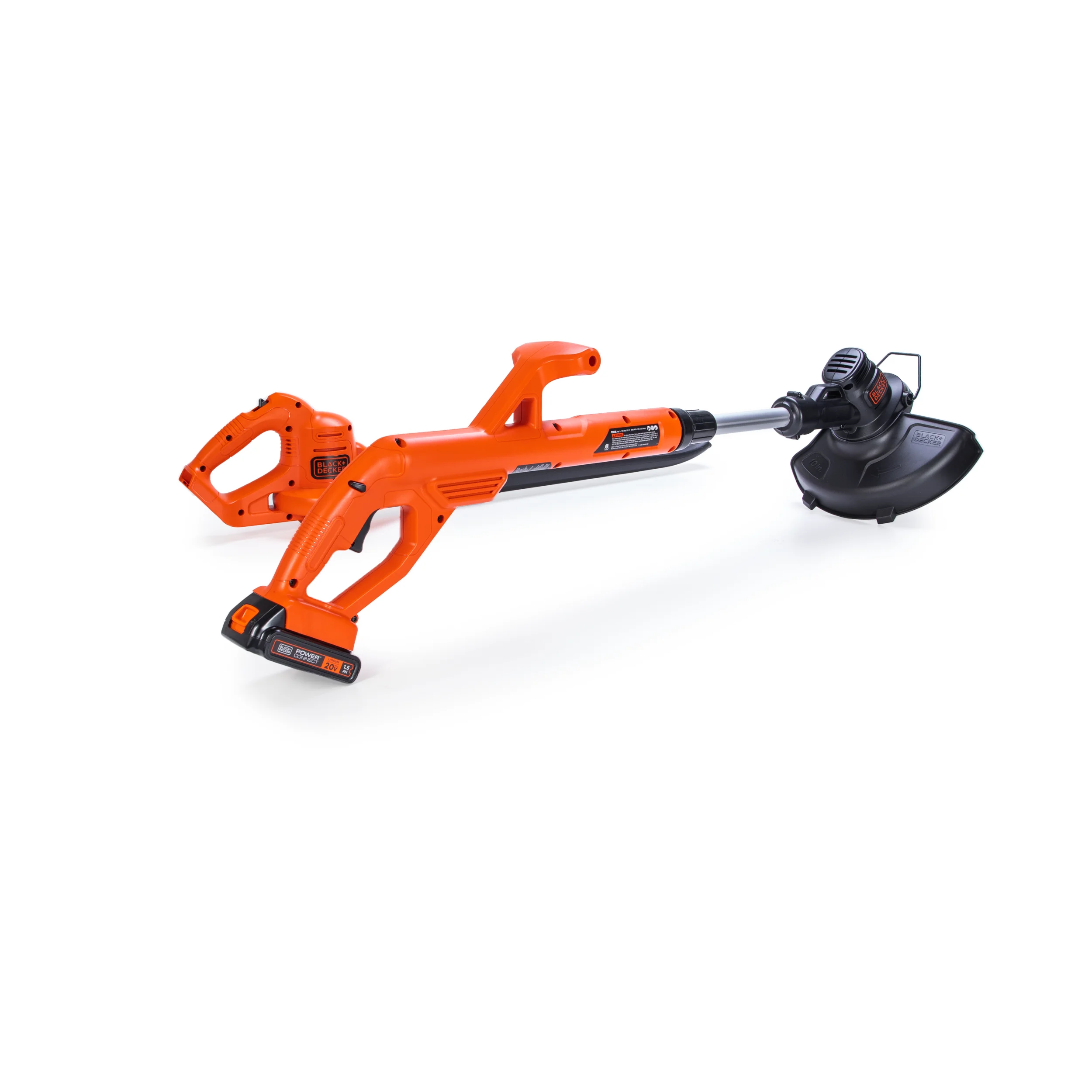 BLACK+DECKER 20V MAX* Lithium 10 In. String Trimmer/Edger + Hard Surface Sweeper Combo Kit, LCC221 - Image 9