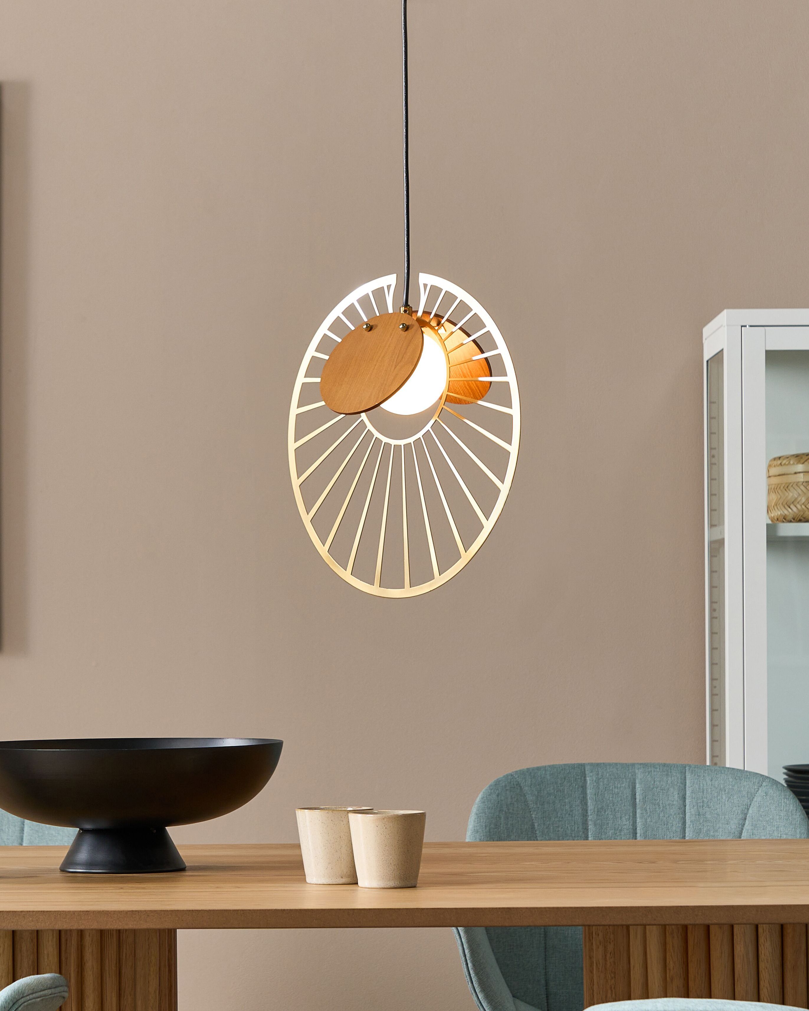 Pendant Lamp BARGO Metal Gold