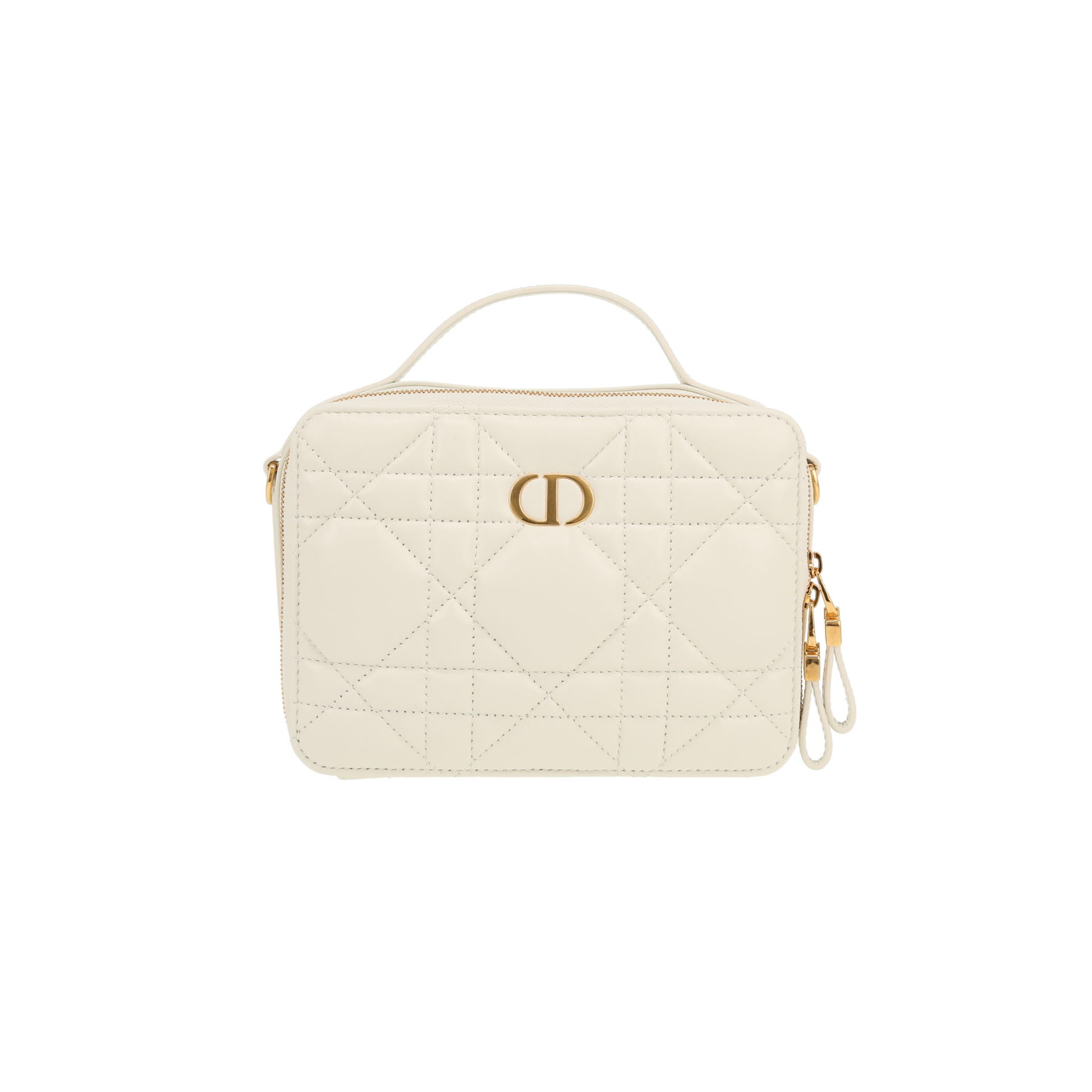 Dior Box 30 Montaigne shoulder bag in white leather cannage1:1High-quality replica
