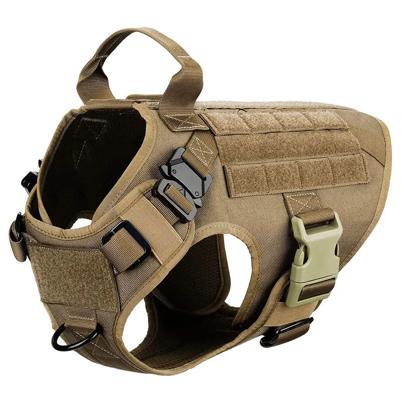 GuardPaw | Tactisch Hondharnas en Leash Set