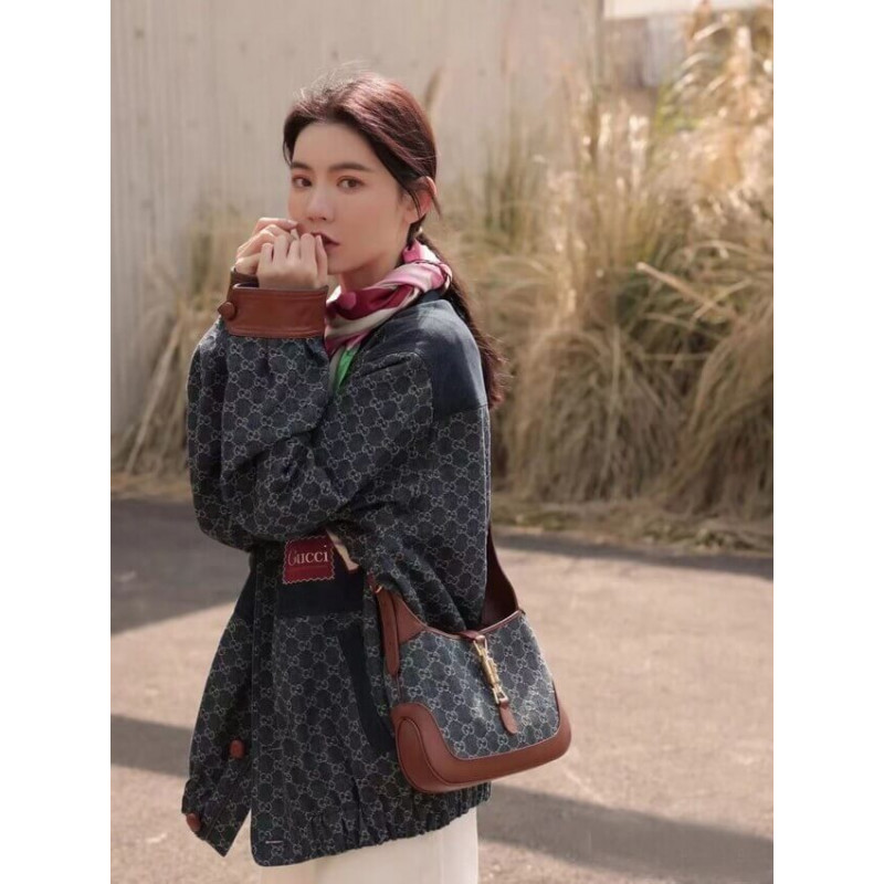 Replica Gucci Denim Jackie 1961 Small Shoulder Bag 6367061:1High-quality replica
