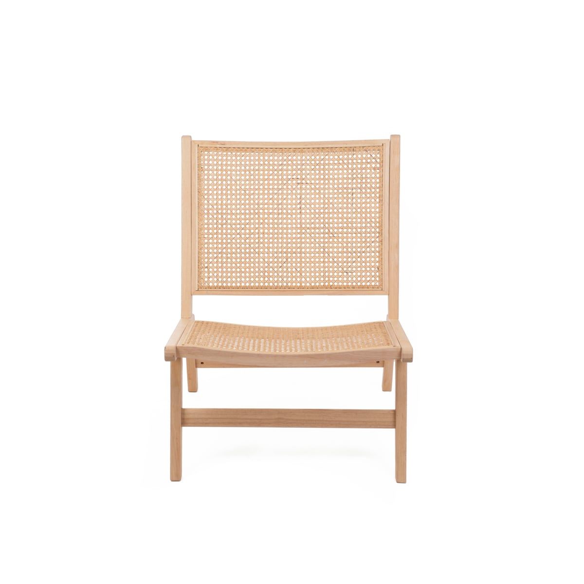 Fotel POLURA rattanowe naturalne 65x79x70 cm