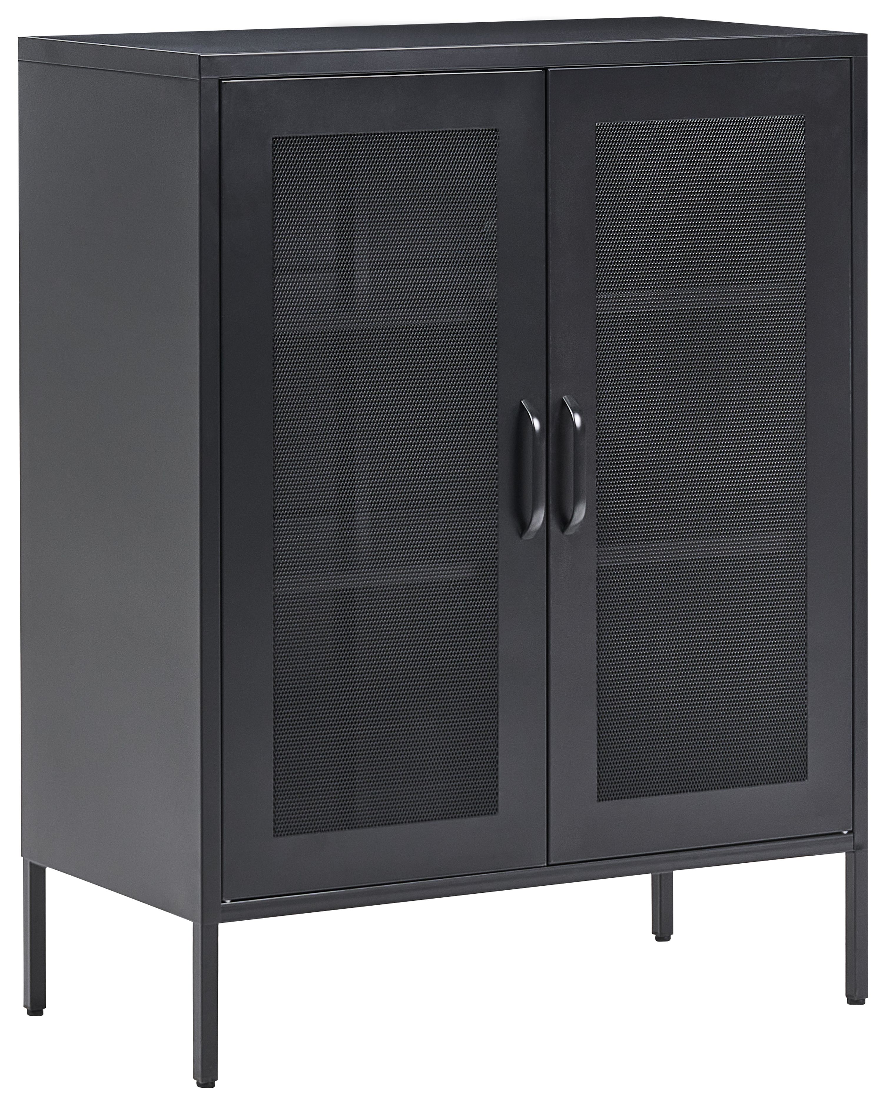 Cabinet WAKATIPU Metal Black
