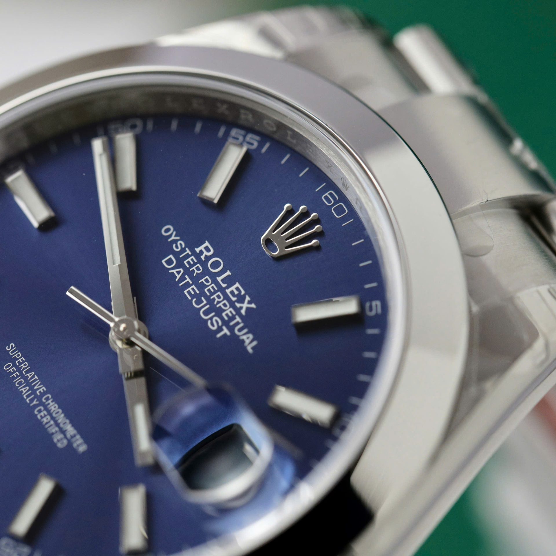 Rolex DateJust 126300 Replica Watches Dial Blue Oyster Strap VS Factory 41mm - Top club