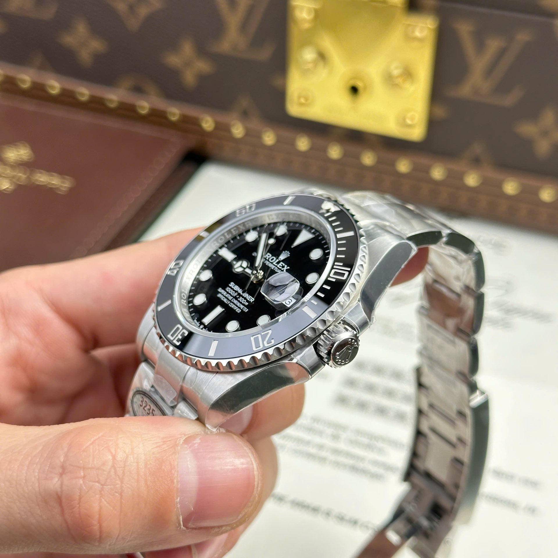 Rolex Best Copies Watch Submariner 126610LN Dial Black Clean Factory 41mm - Elite Watch Atelier