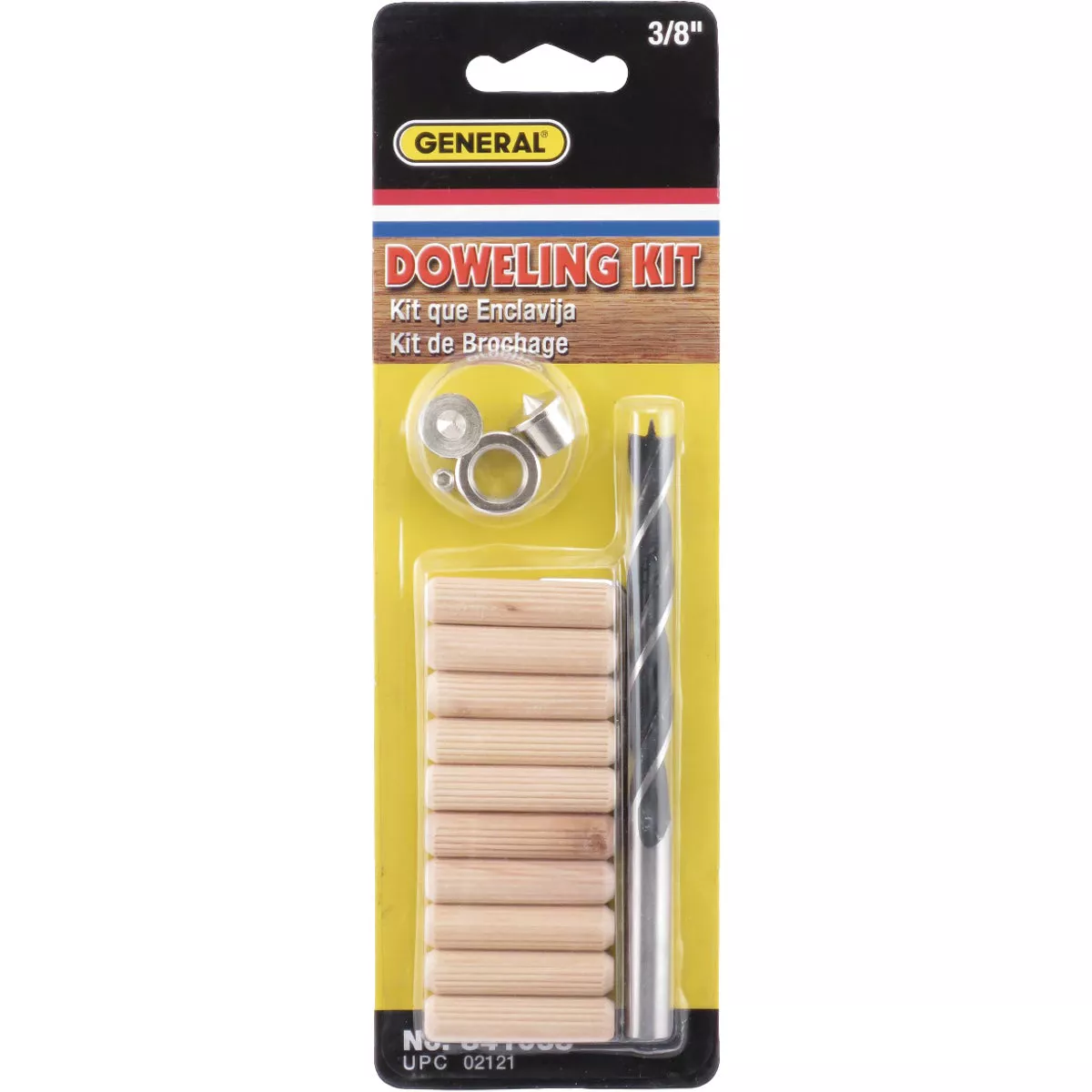 General Tools 3/8 In. Doweling Jig Accessory Kit