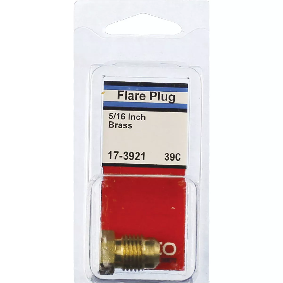 Lasco 5/16 In. Brass Flare Plug