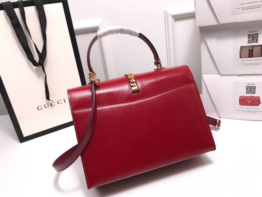 Replica Gucci Sylvie 1969 Small Top Handle Bag1:1High-quality replica