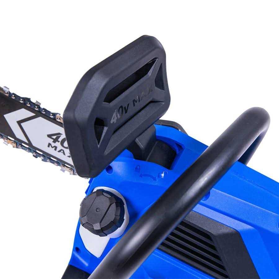 Kobalt Gen4 40-Volt 14-in Brushless Battery Chainsaw 4 Ah - KCS 1040A-03 - Image 2 Kobalt Gen4 40-Volt 14-in Brushless Battery Chainsaw 4 Ah - KCS 1040A-03 - Image 2