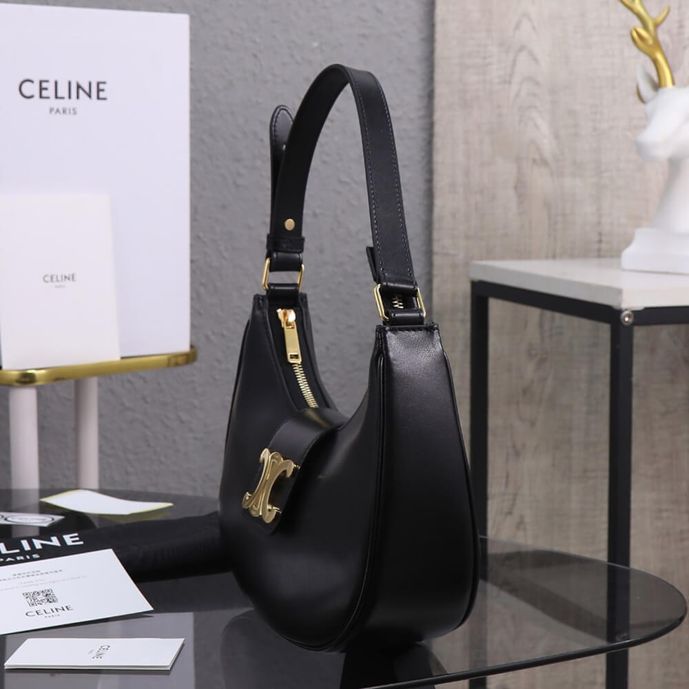 CELINE MEDIUM AVA TRIOMPHE BAG in Smooth Calfskin1:1High-quality replica
