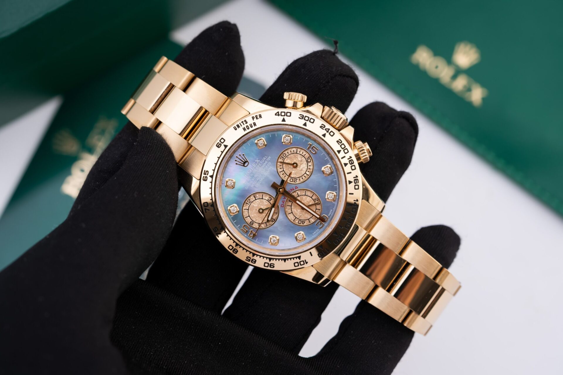 Rolex Daytona 116508 Replica Watch Mother Of Pearl Dial Clean Factory 40mm - Elite Watch Atelier