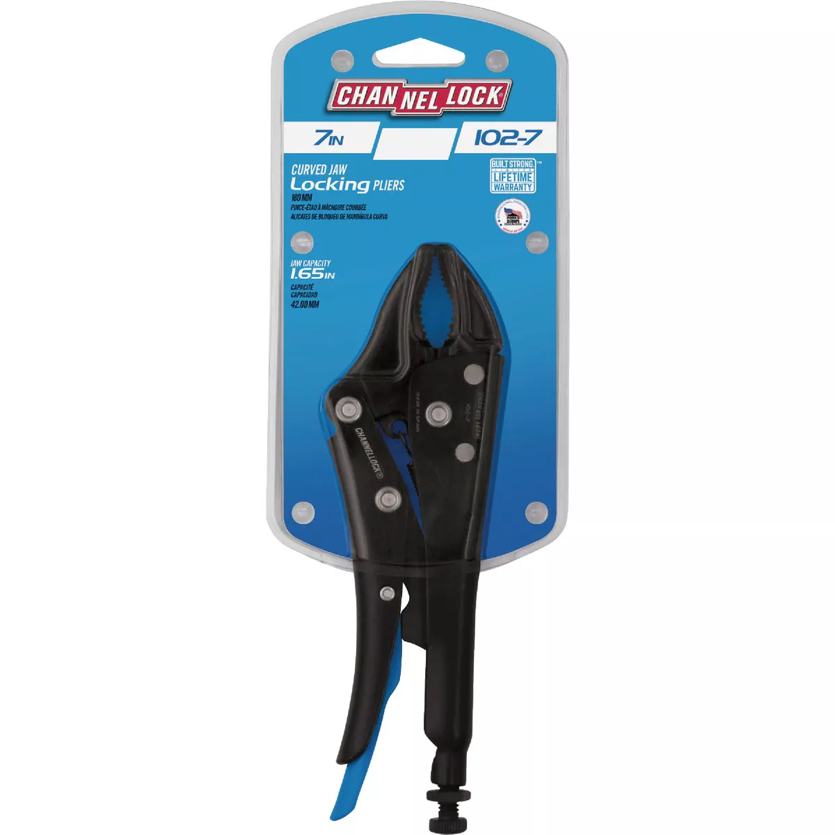 Channellock 7 In. Curved Jaw Locking Pliers