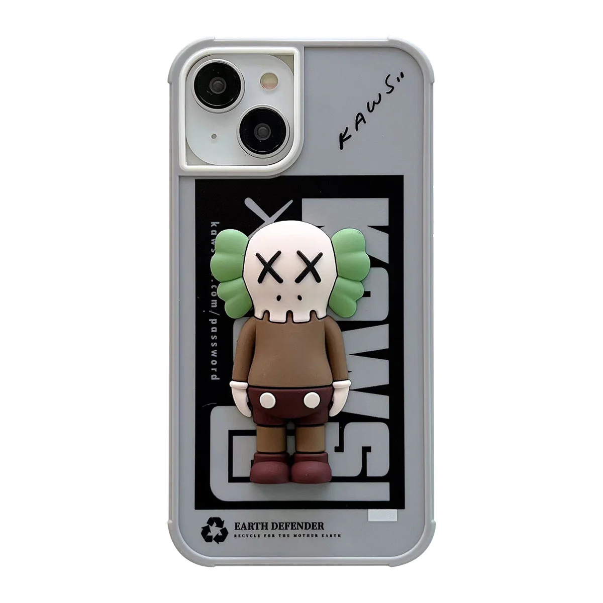 Standing Doll x Gray Out iPhone Case - Wholesale & Influencer