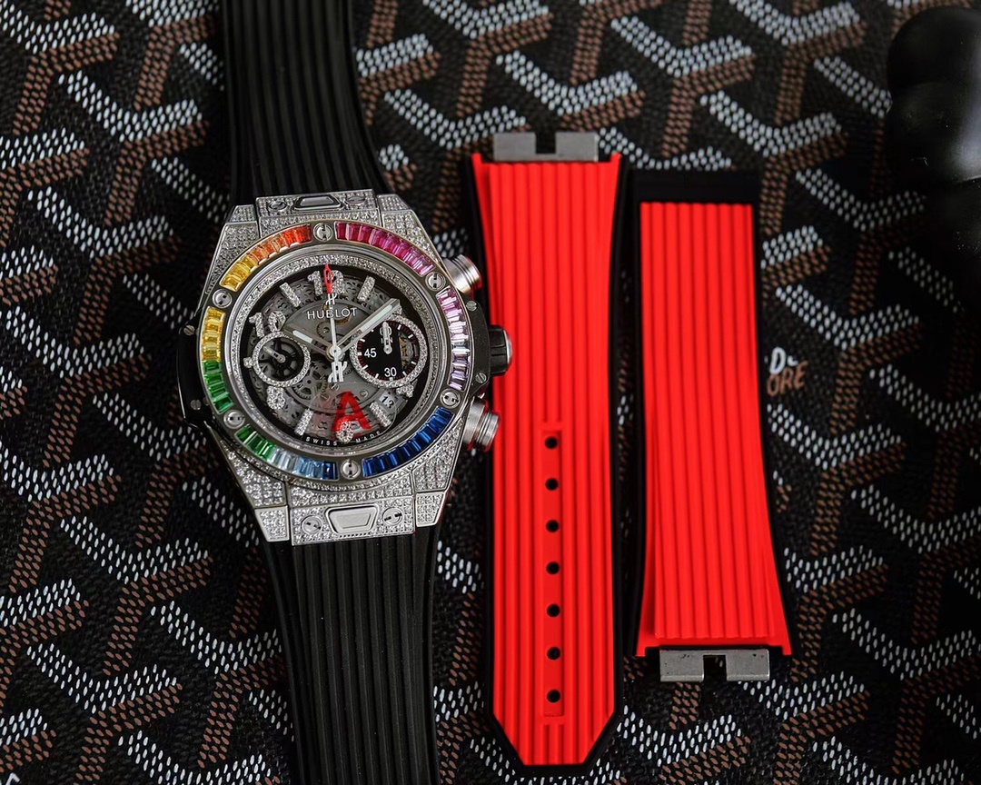 Big Bang Unico Titanium Rainbow 42mm(1:1 replica) - Top club