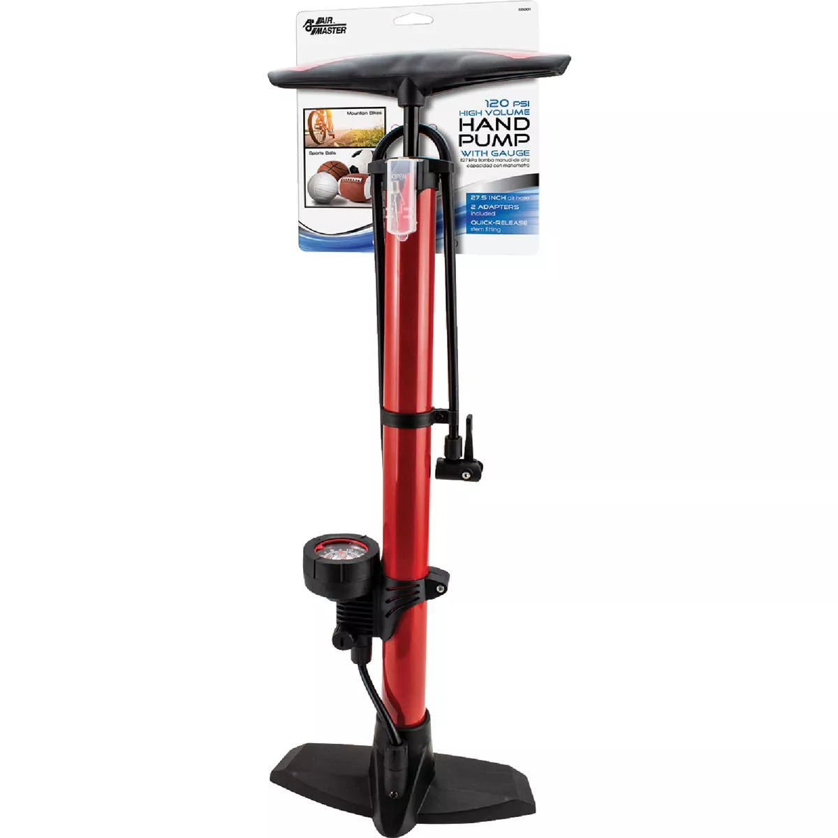 Air Master 140 psi Hand Air Pump