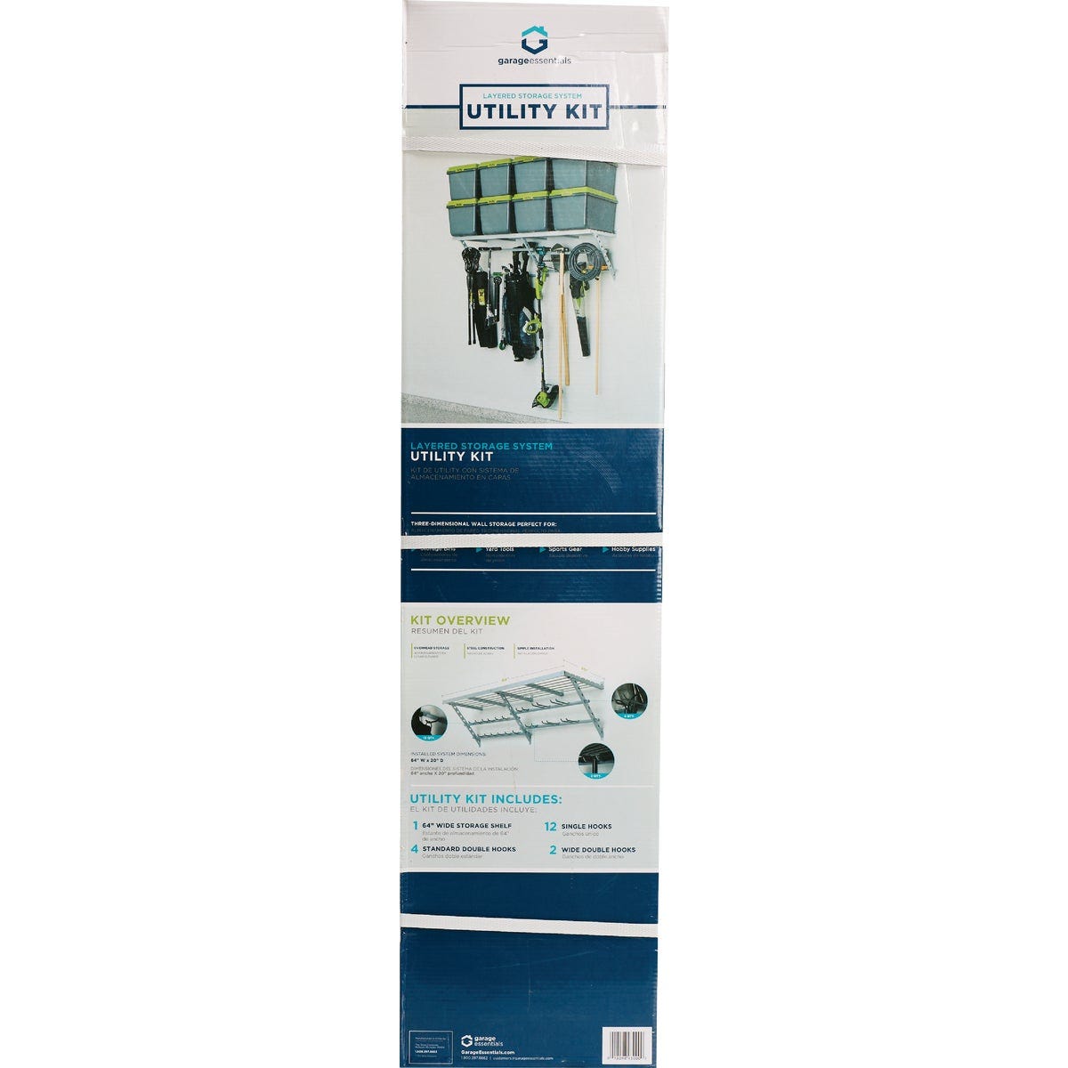 Garage Essentials 64 In. Loft Shelf Utility Kit