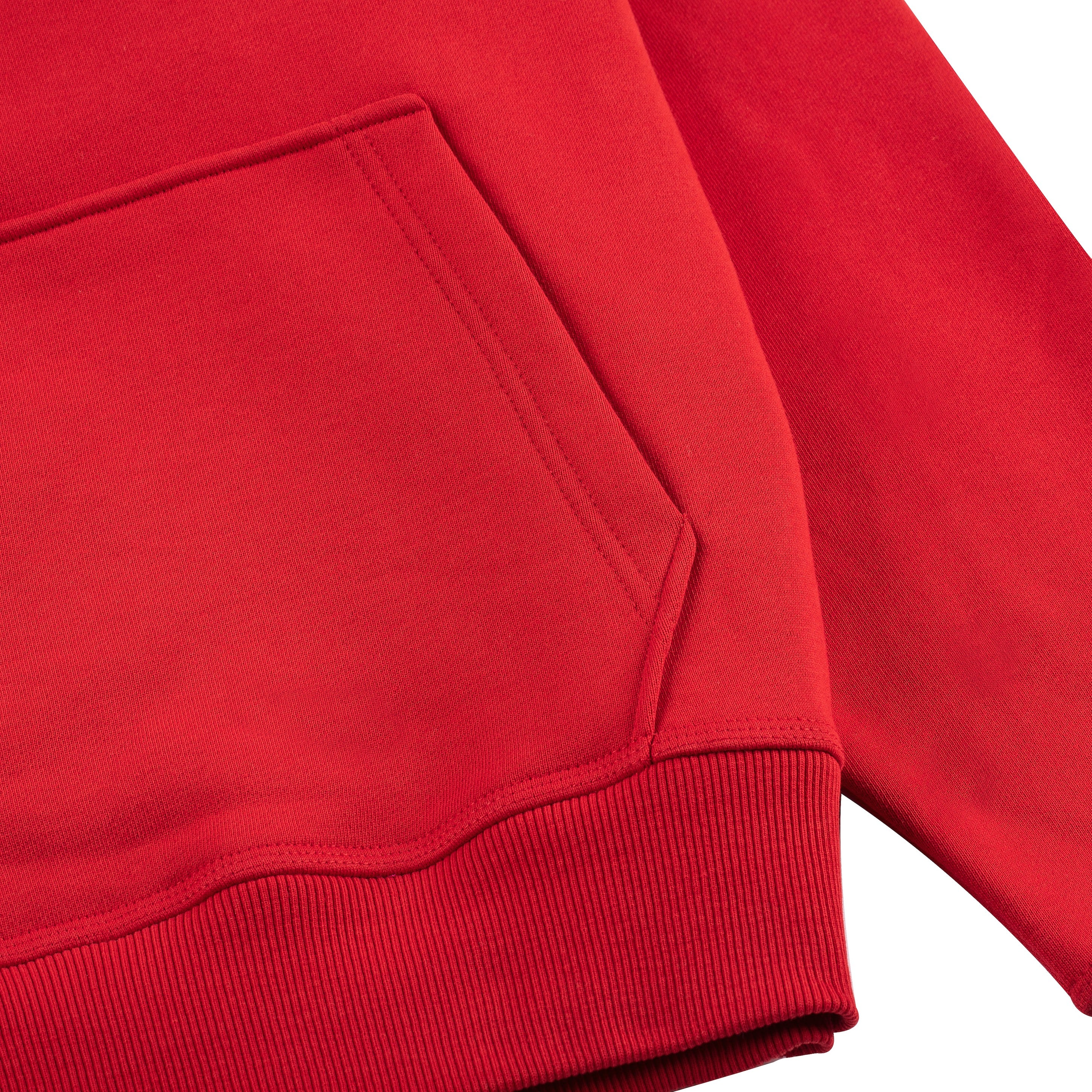 "dice" Hoodie red