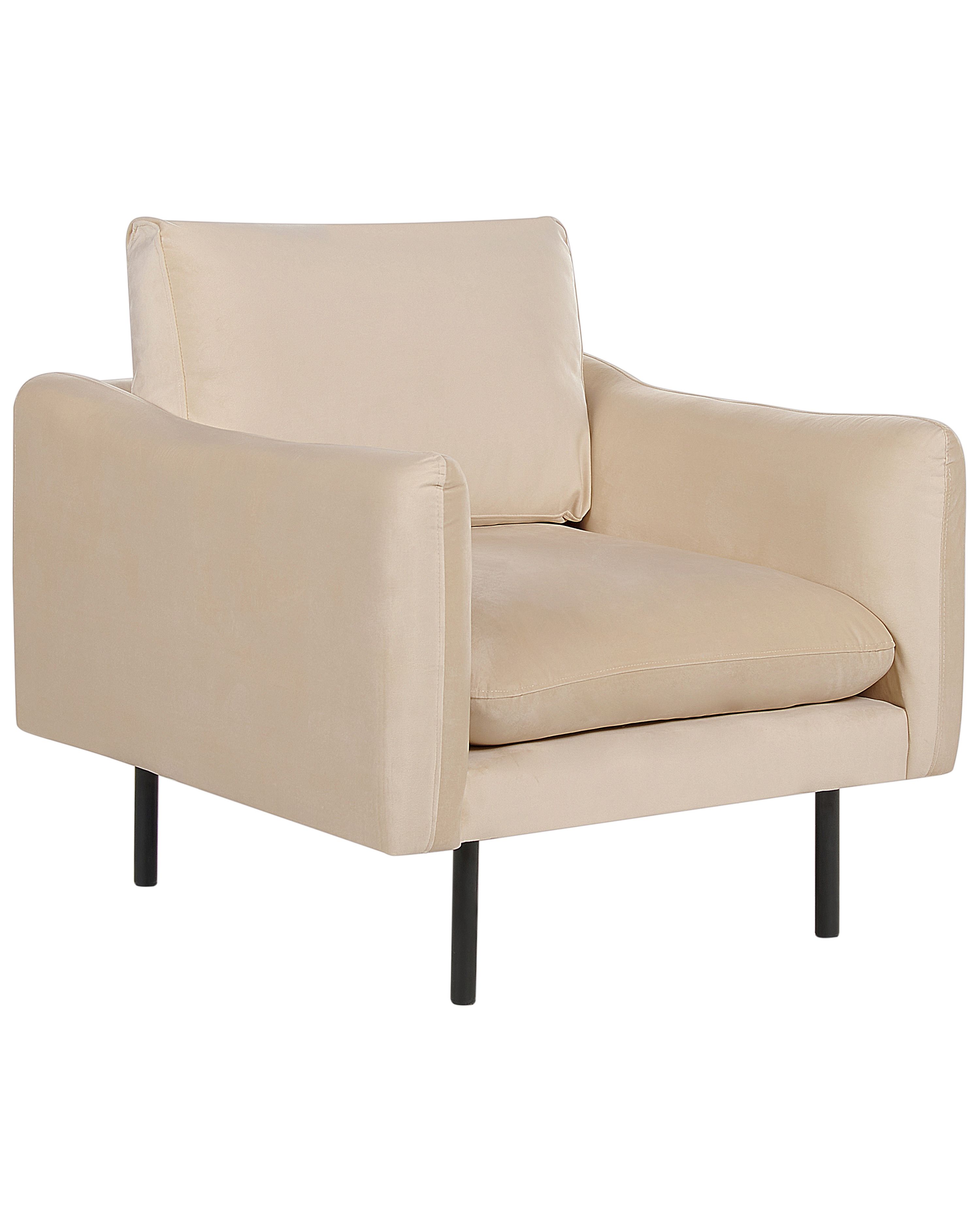 Armchair VINTERBRO Velvet Beige