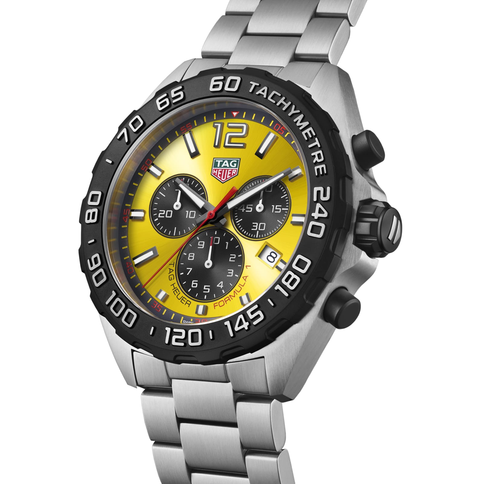 TAG Heuer Replica Watch Formula 1 Chronograph Quartz 43 mm Steel(1:1 replica) - Top club