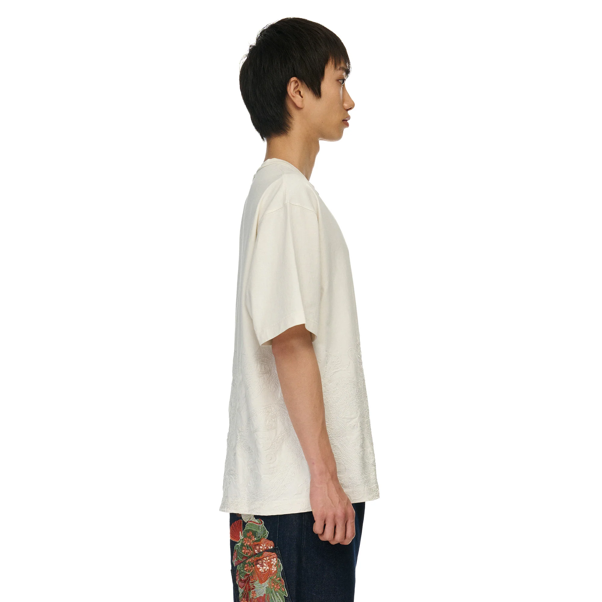 "yakuza" T Shirt off white