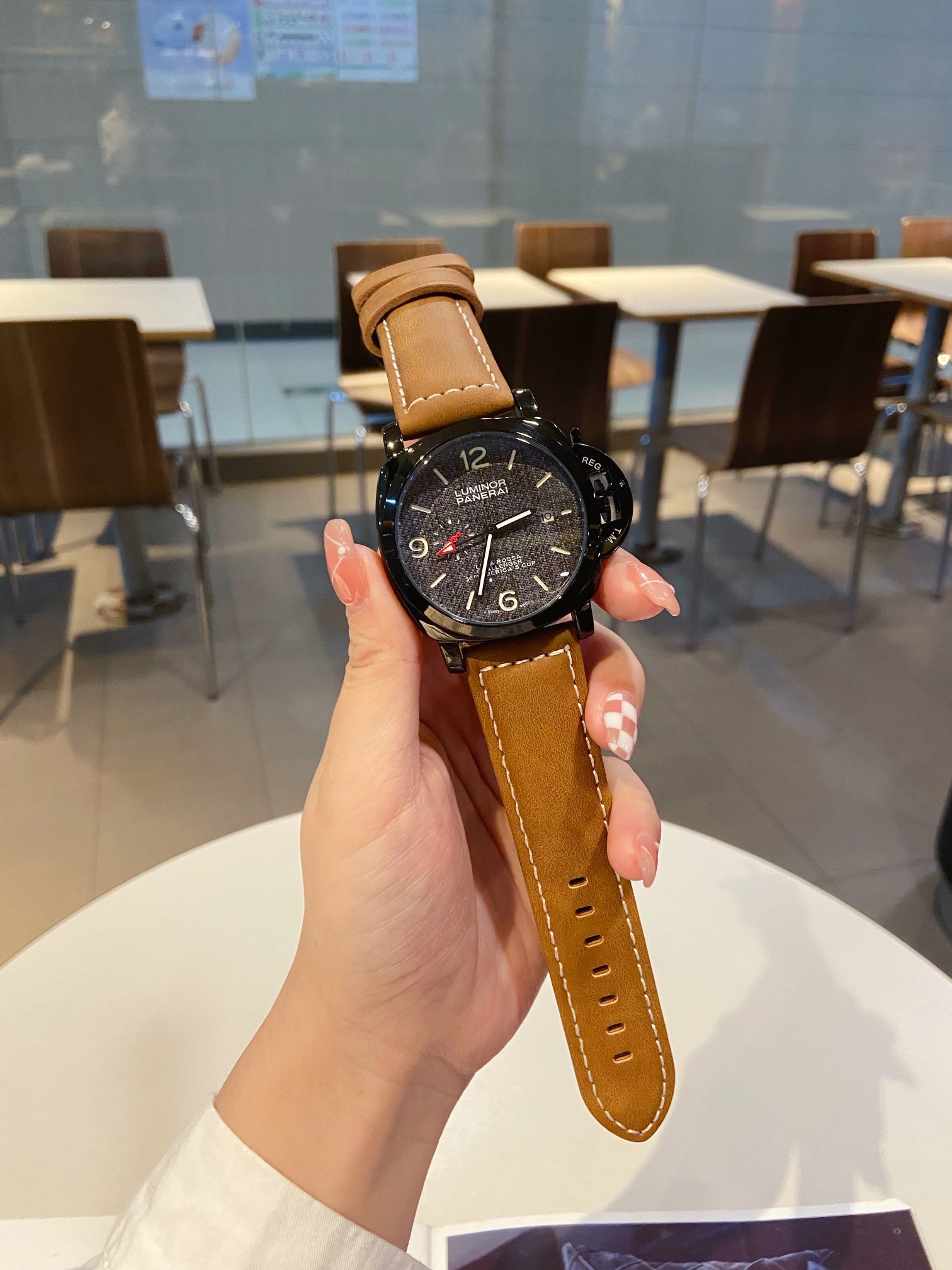 Panerai Luminor Luna Rossa GMT Titanium PAM01036(1:1 replica) - Elite Watch Atelier