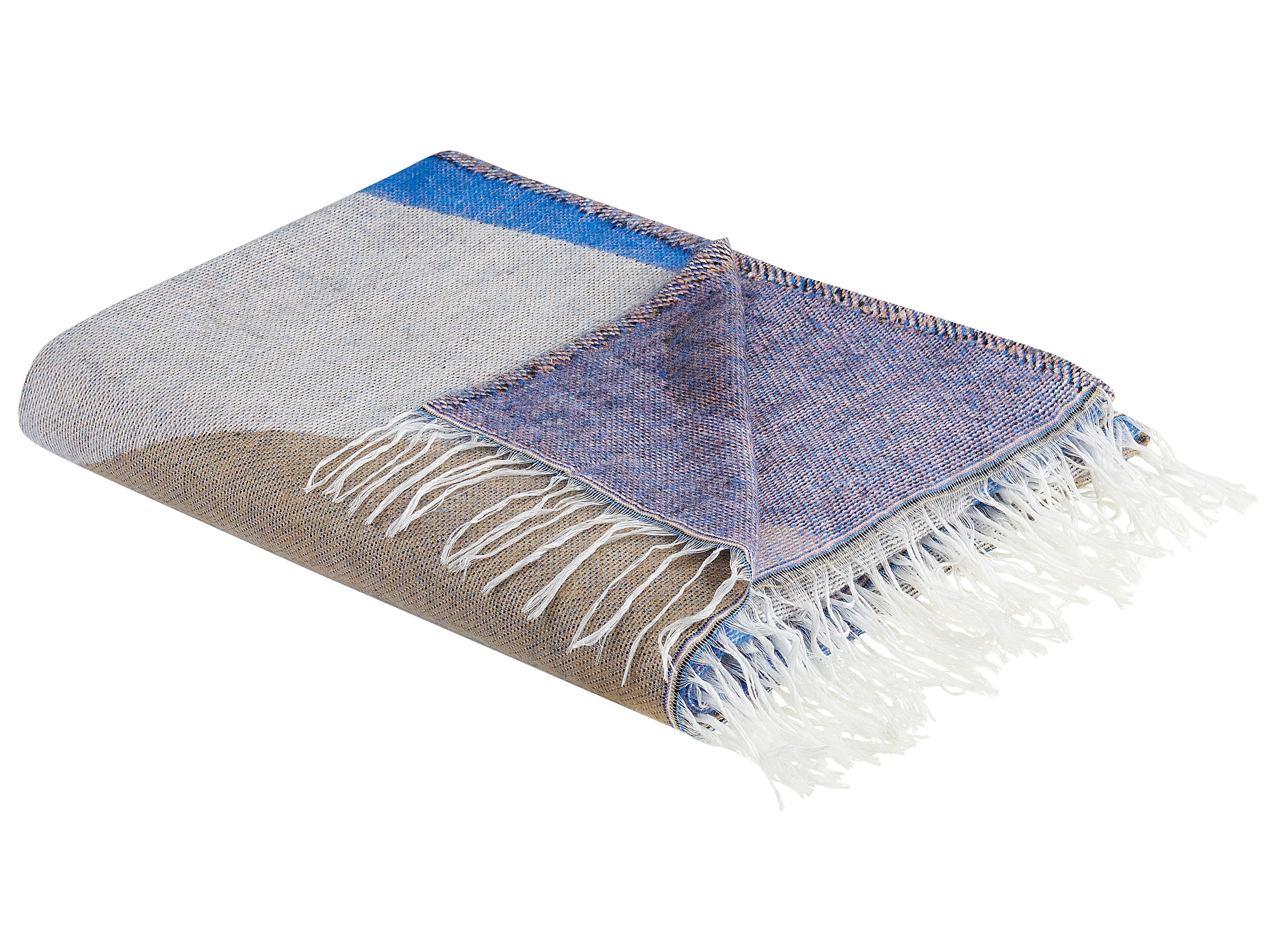 Blanket YALADI Fabric 130 x 170 cm Multicolour