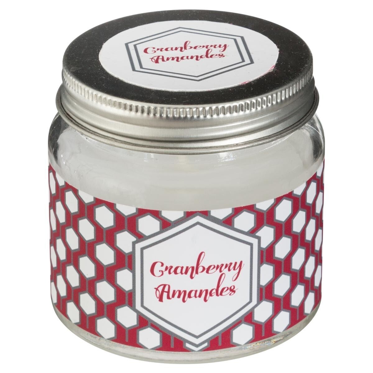 Scented candle Cranberry - almond, 65g