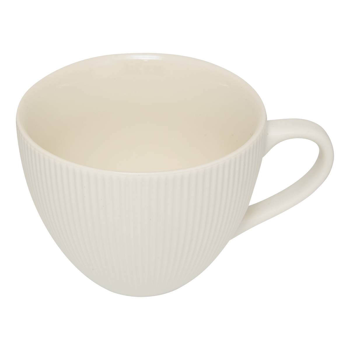 Mug "Strata" 520 ml, New Bone China (Porcelain), White