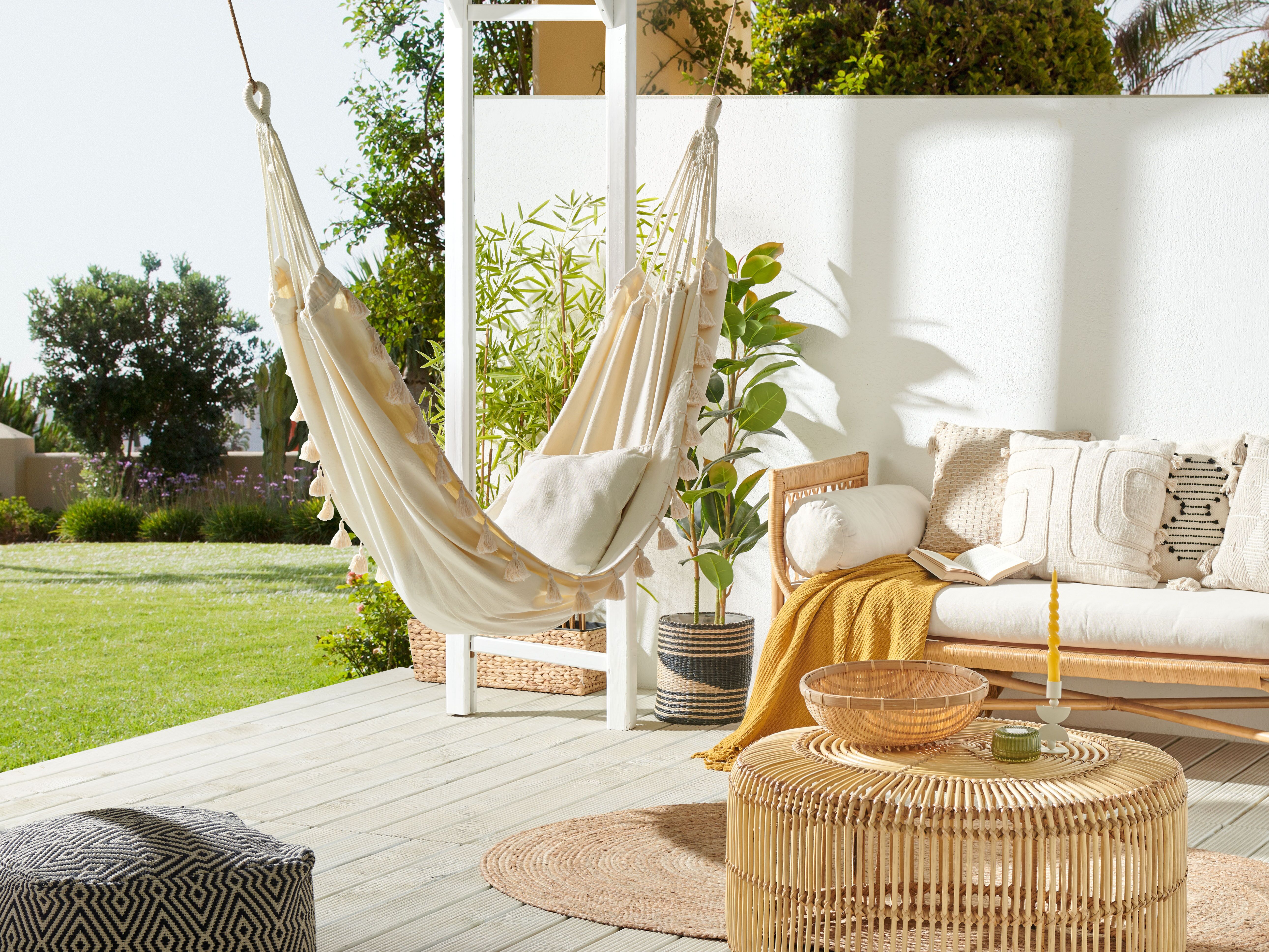Hammock VERCELLI Cotton Beige
