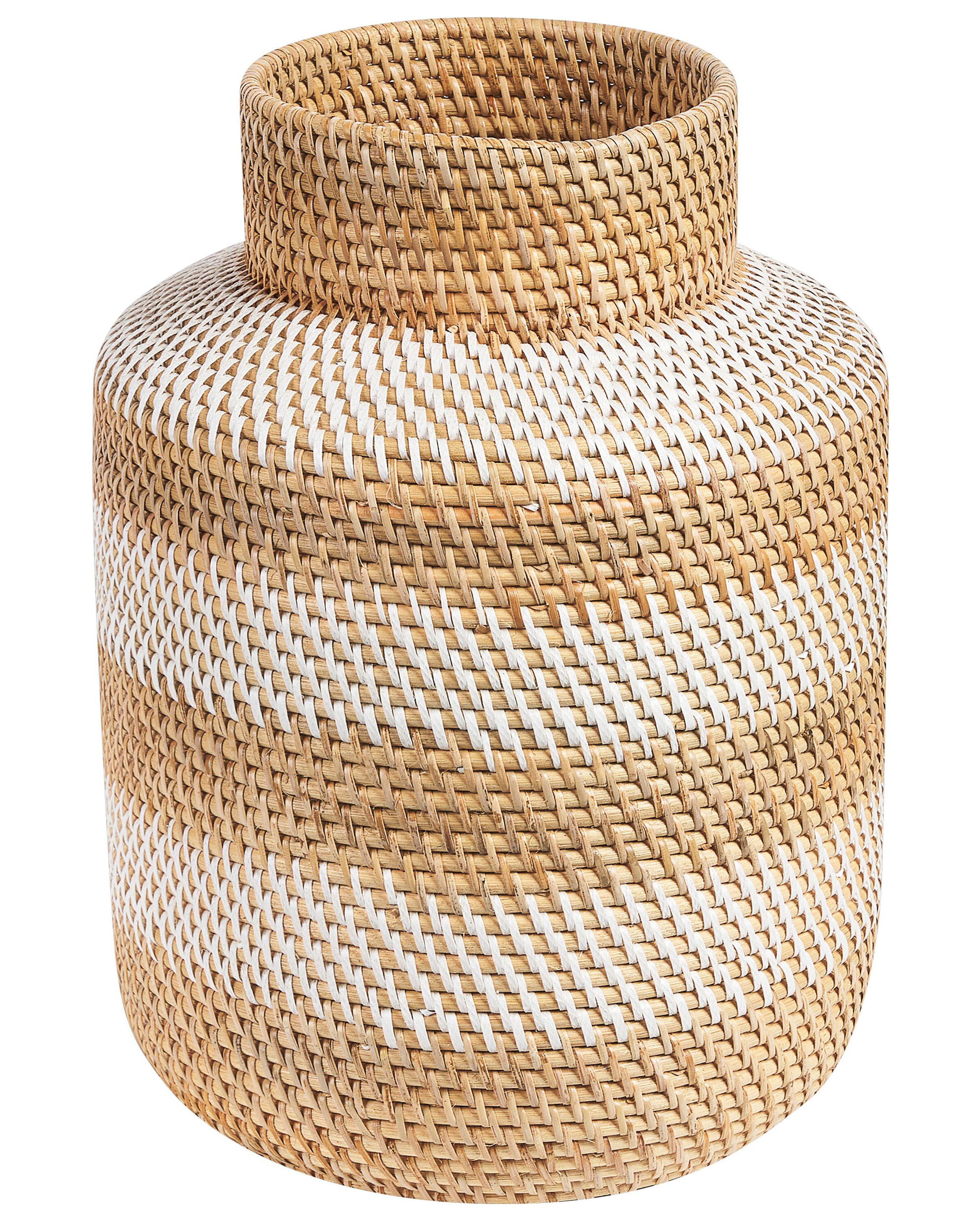 Decorative Vase RENUN Ceramic 36 cm Natural