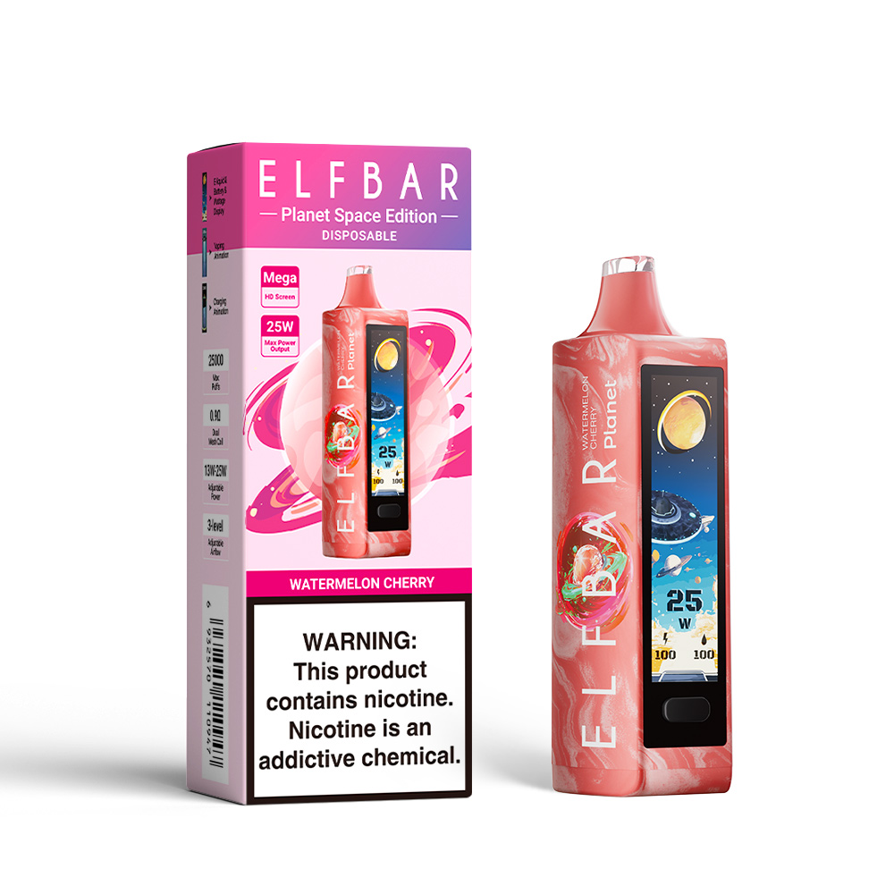 ELF BAR PLANET 25K ładowalny jednorazowy e-papieros (wszystkie smaki)