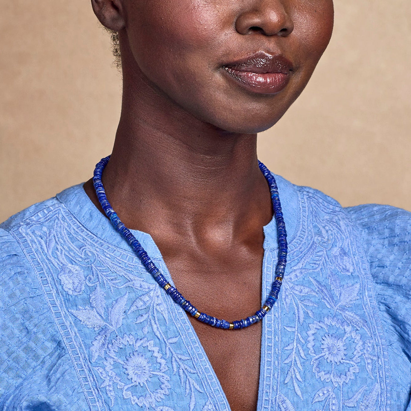 Ballina Lapis Necklace - Sundance Clothing