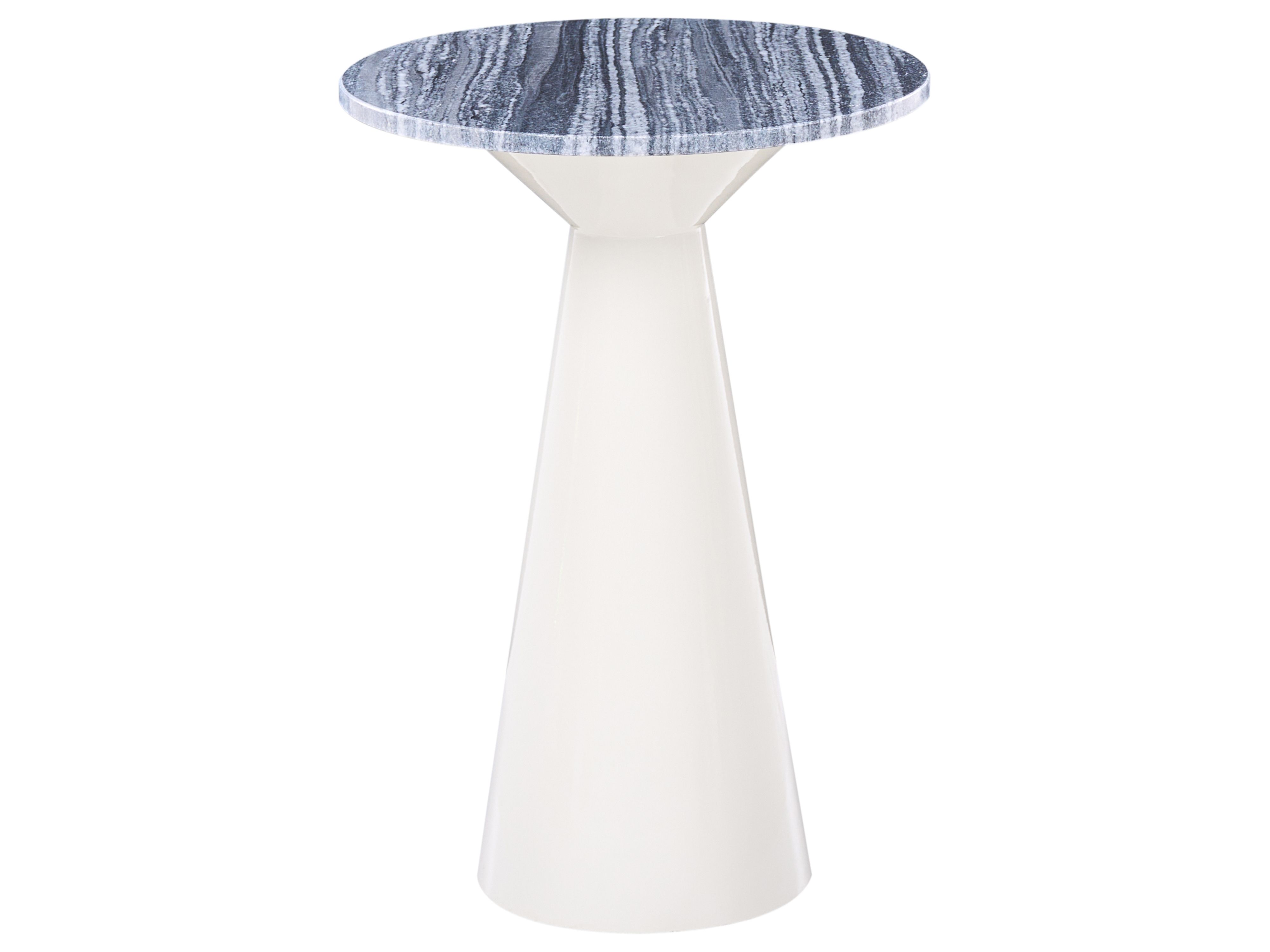 Side Table AMISTAD Metal White
