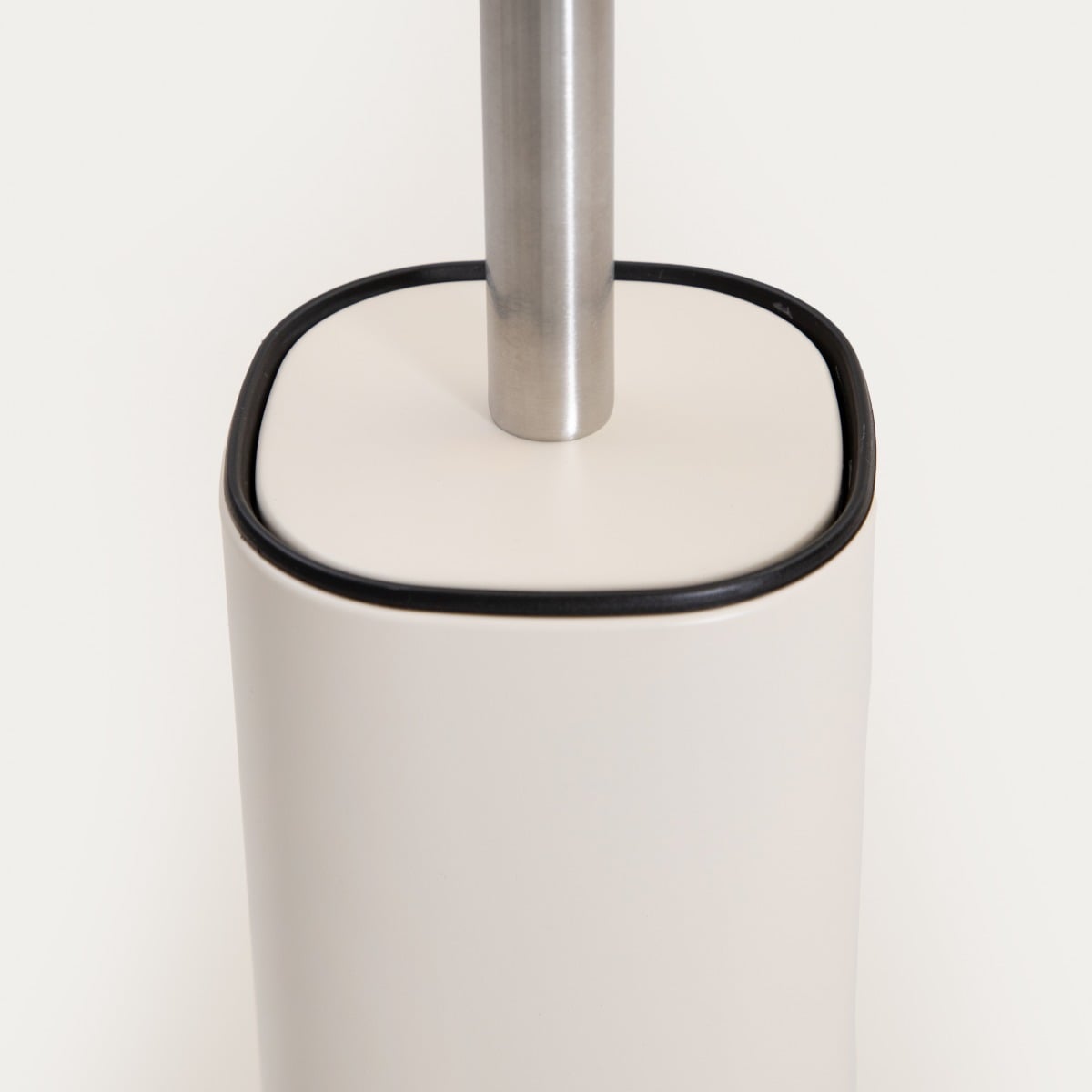 Szczotka do WC LINEA MAT beżowa 9,8x9,8x35,3 cm