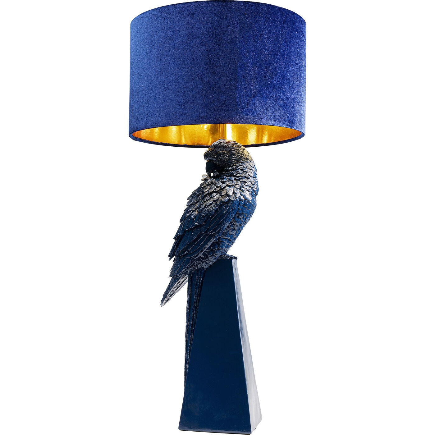Tafellamp papegaai blauw Kare Design