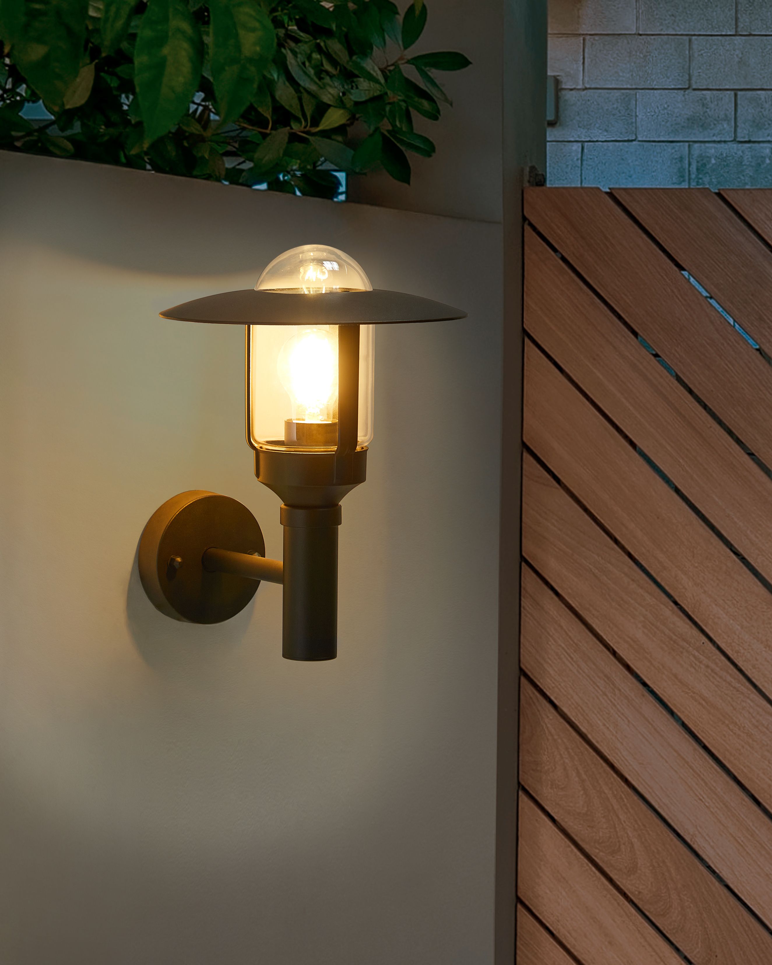 Outdoor Wall Light TIZU Black